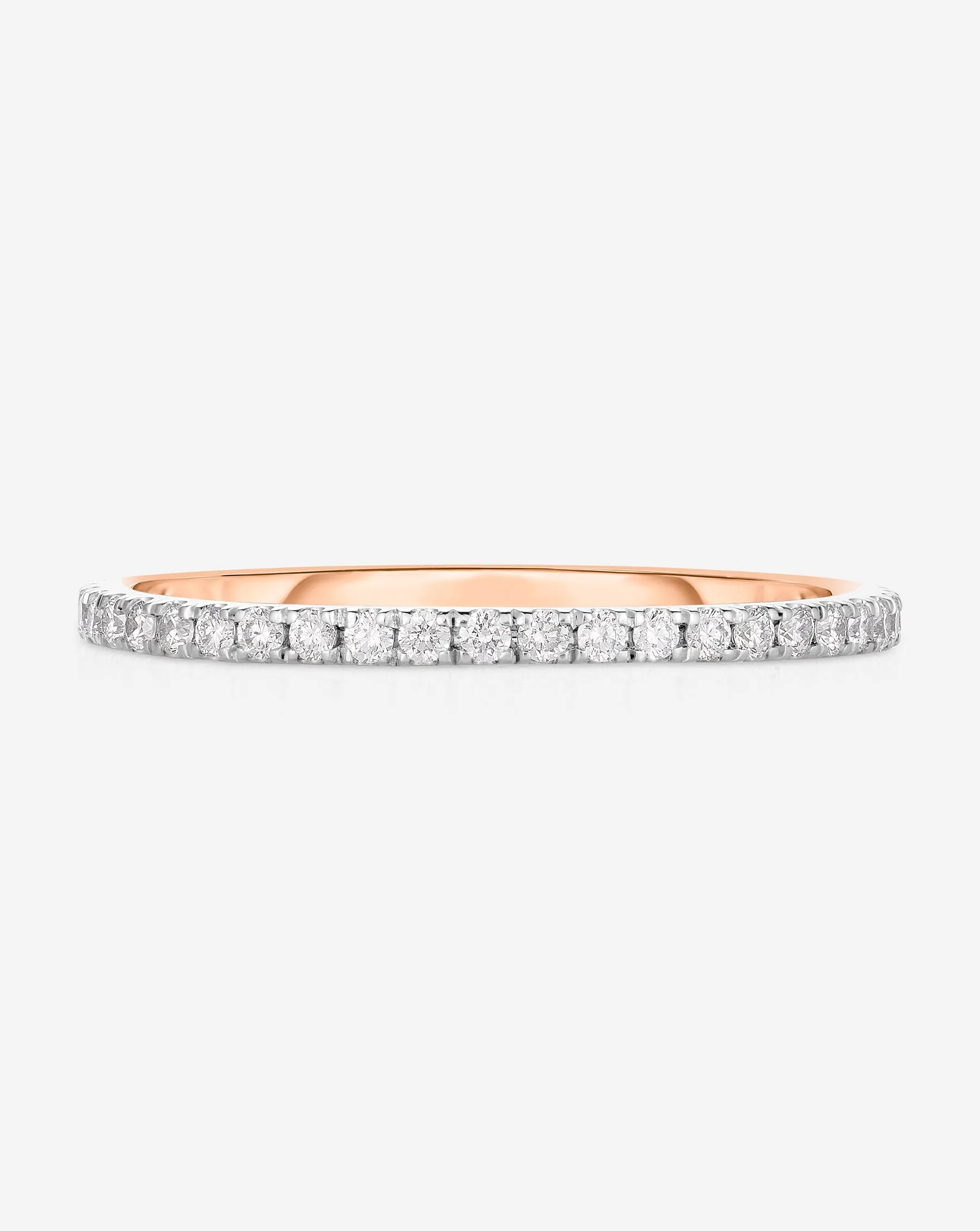 1.3 mm Perfect Pavé Diamond Ring