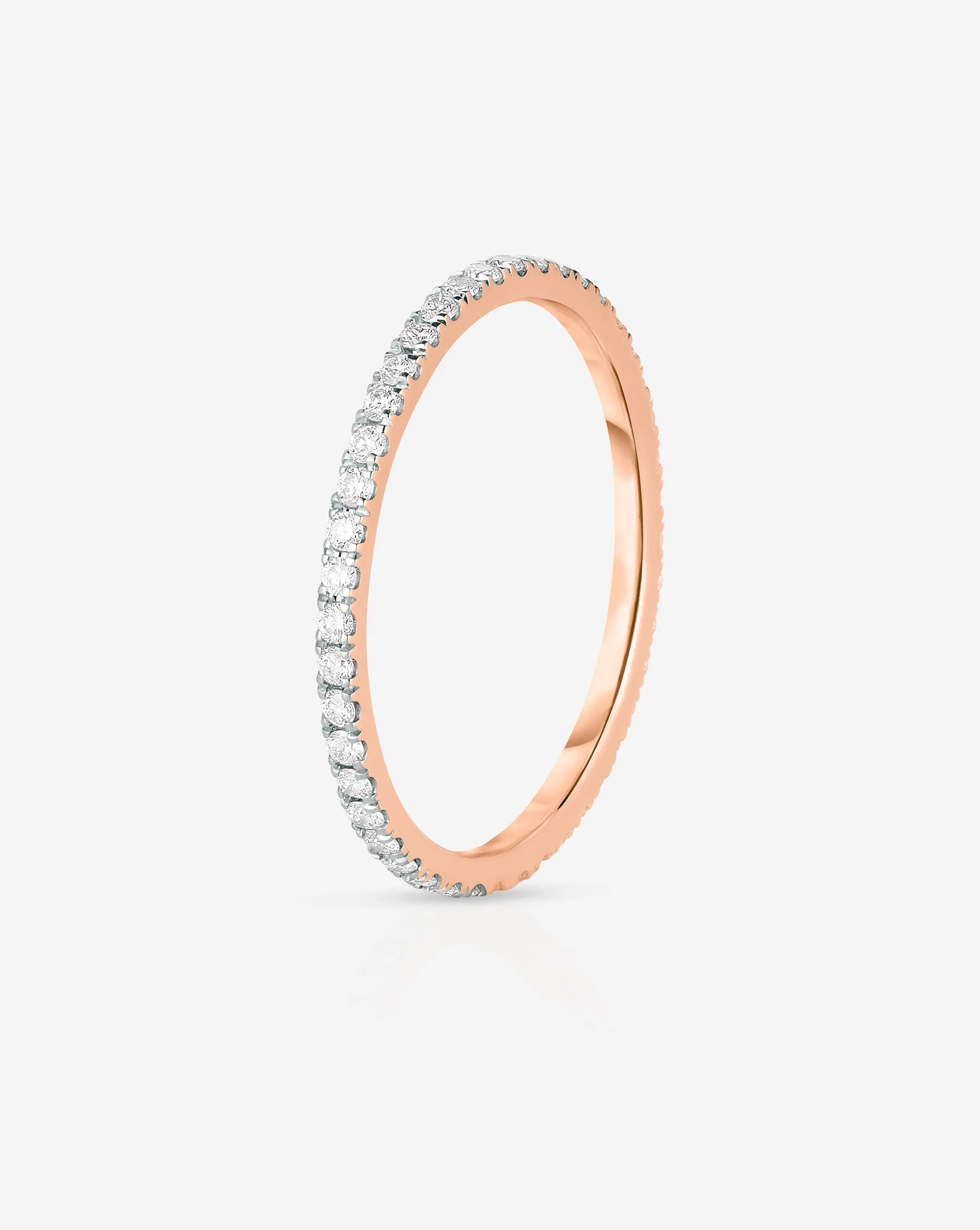 1.3 mm Perfect Pavé Diamond Ring