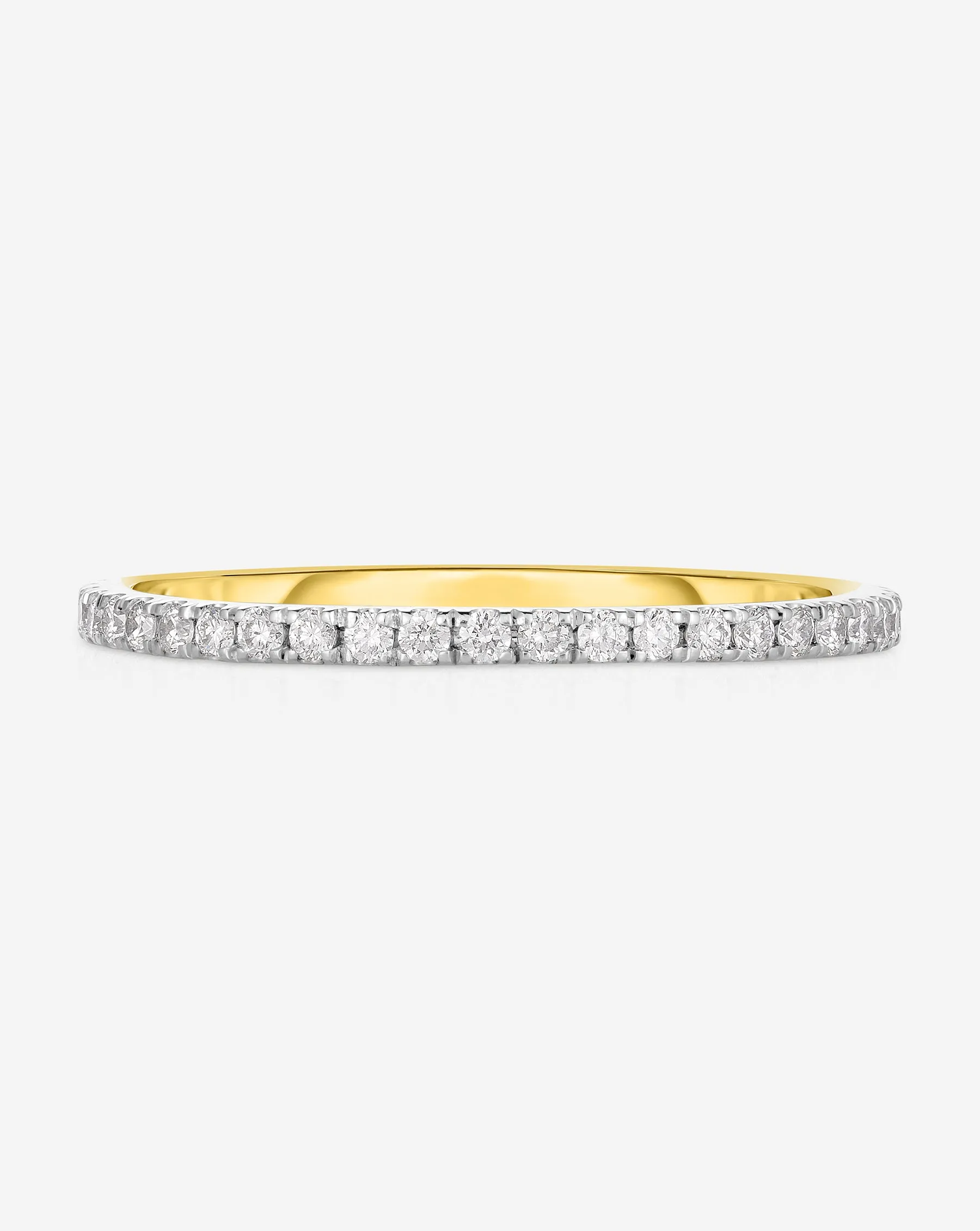 1.3 mm Perfect Pavé Diamond Ring