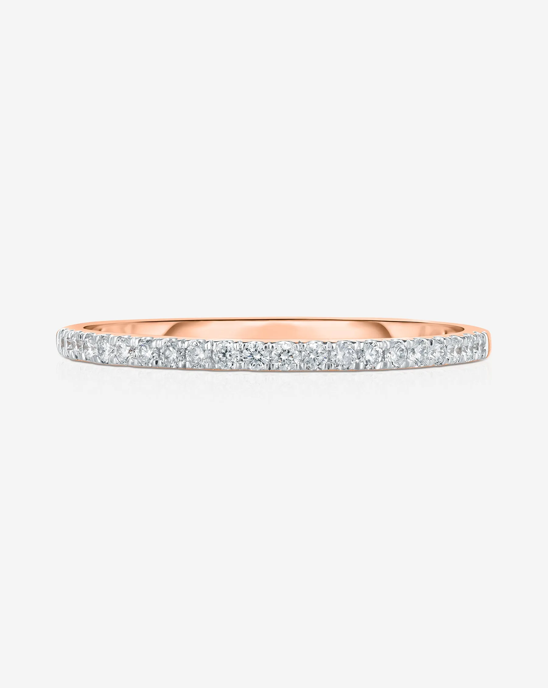 1.3 mm Perfect Pavé Diamond Ring