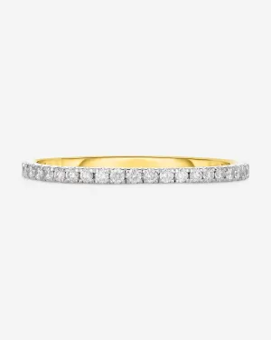 1.3 mm Perfect Pavé Diamond Ring