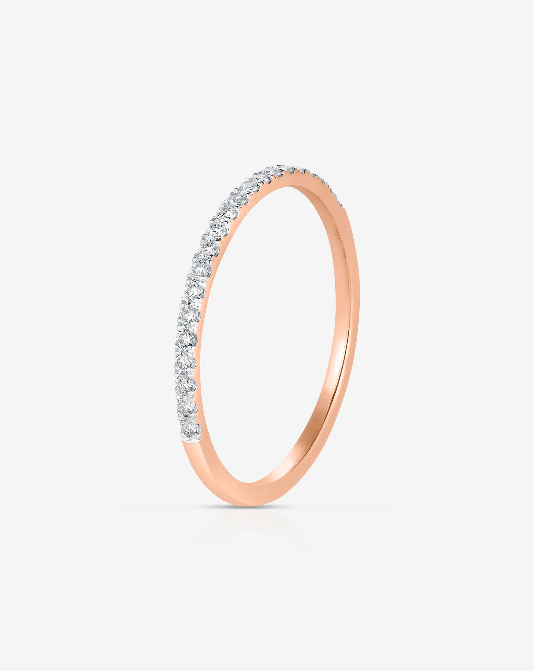 1.3 mm Perfect Pavé Diamond Ring