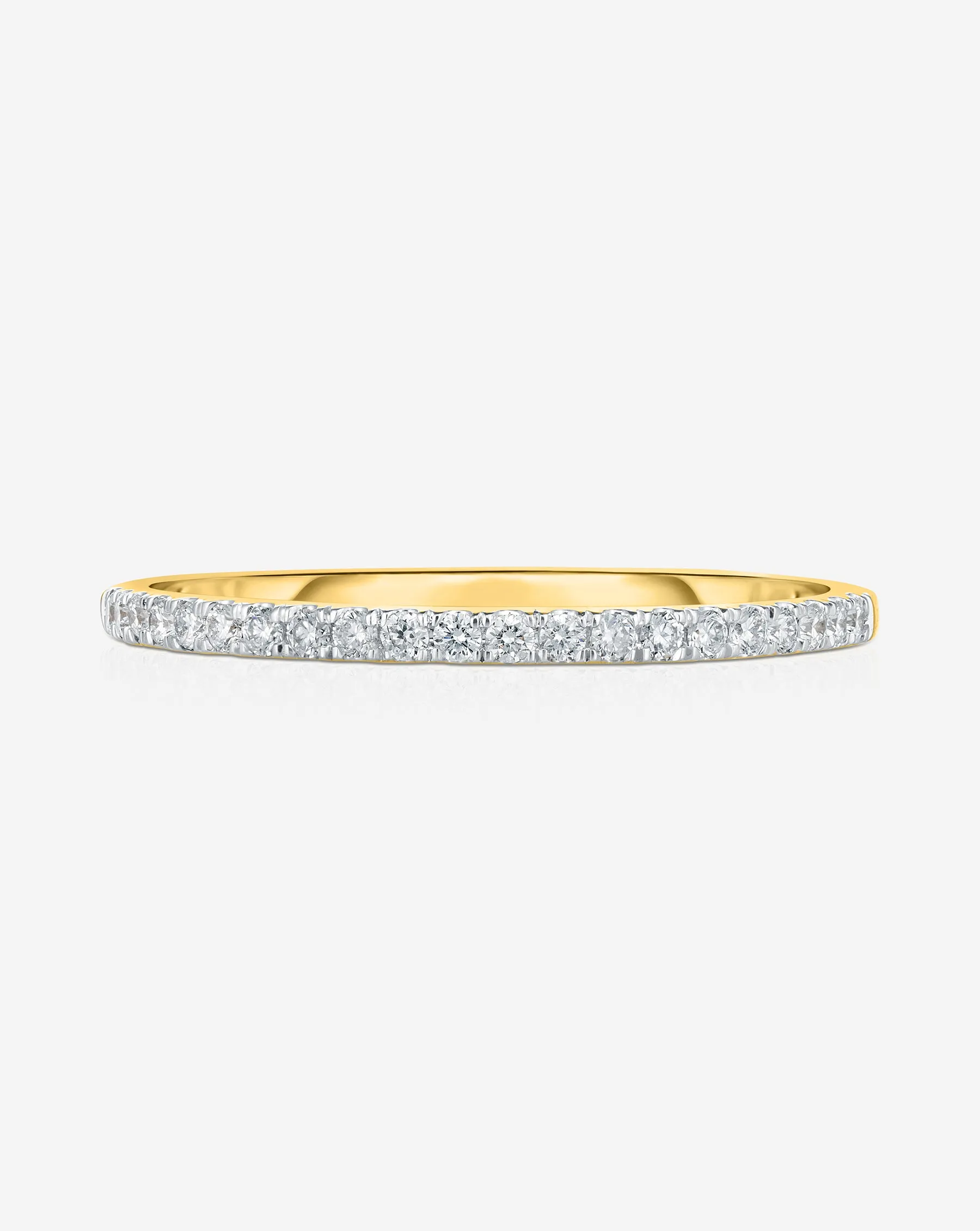 1.3 mm Perfect Pavé Diamond Ring