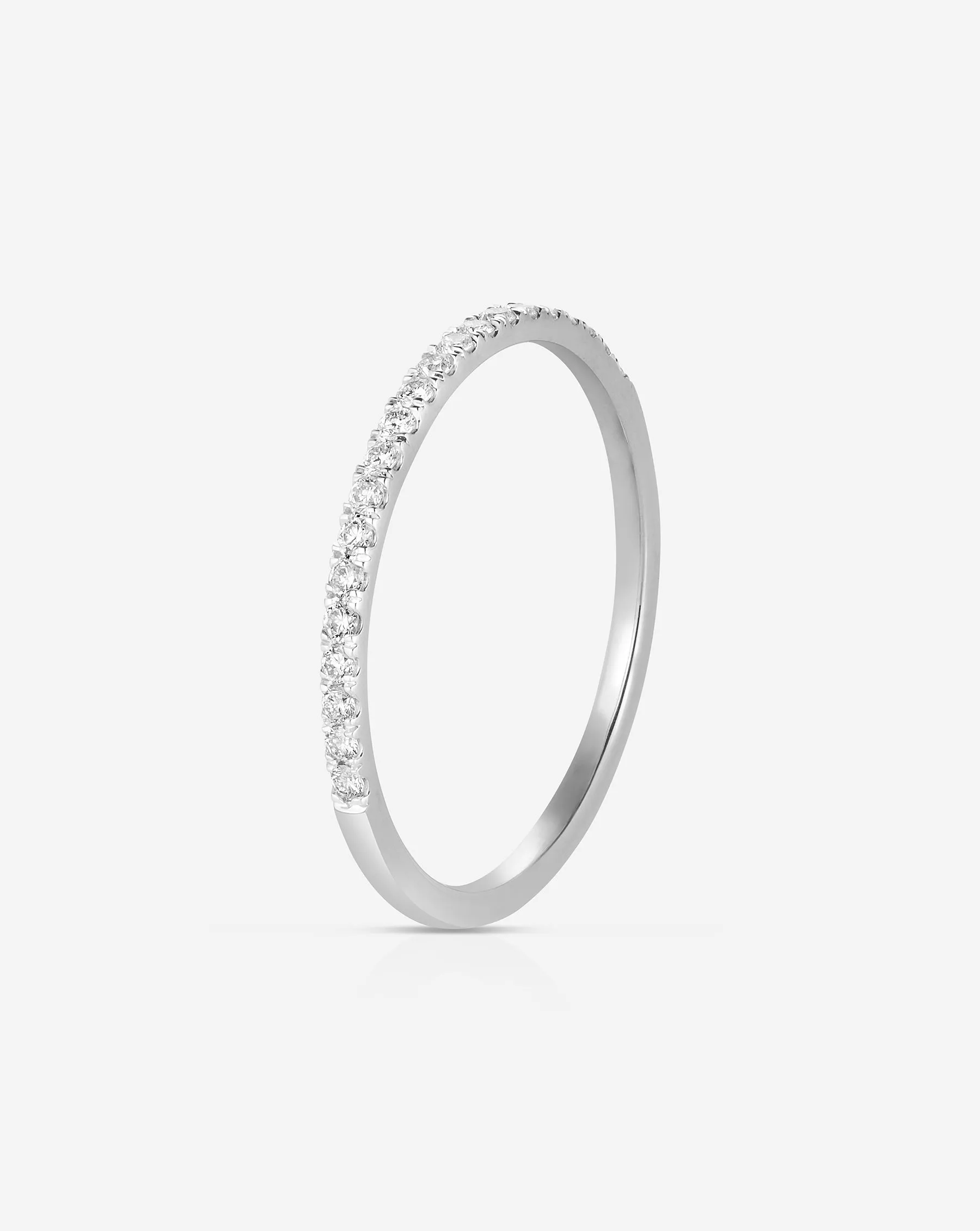1.3 mm Perfect Pavé Diamond Ring
