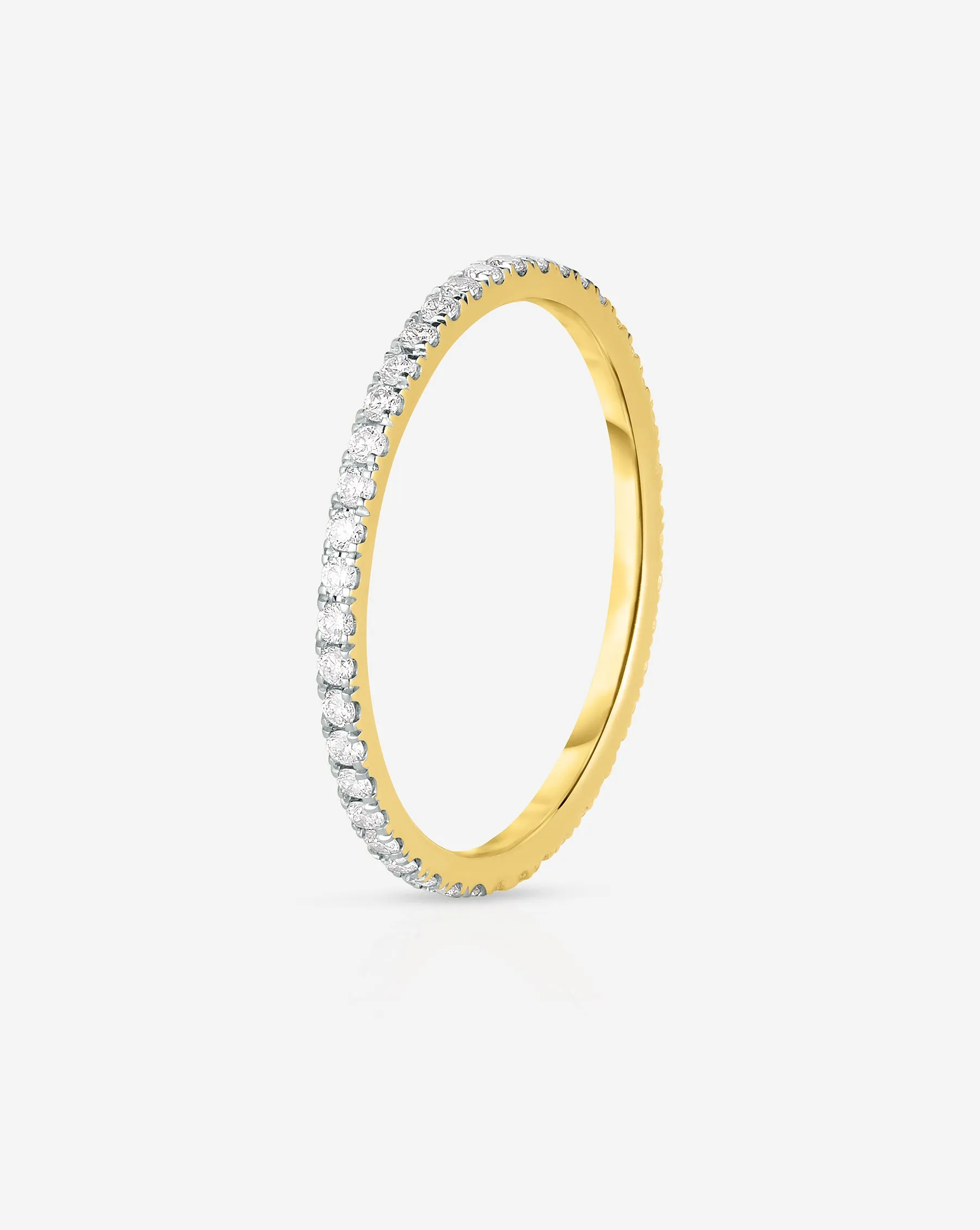 1.3 mm Perfect Pavé Diamond Ring