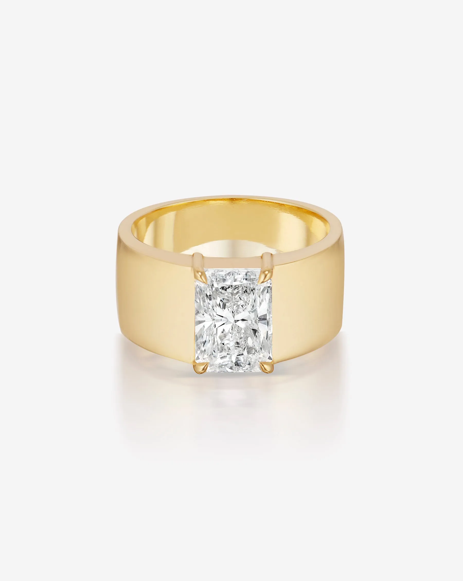 2.05 Lab Grown Radiant Keystone Cigar Band