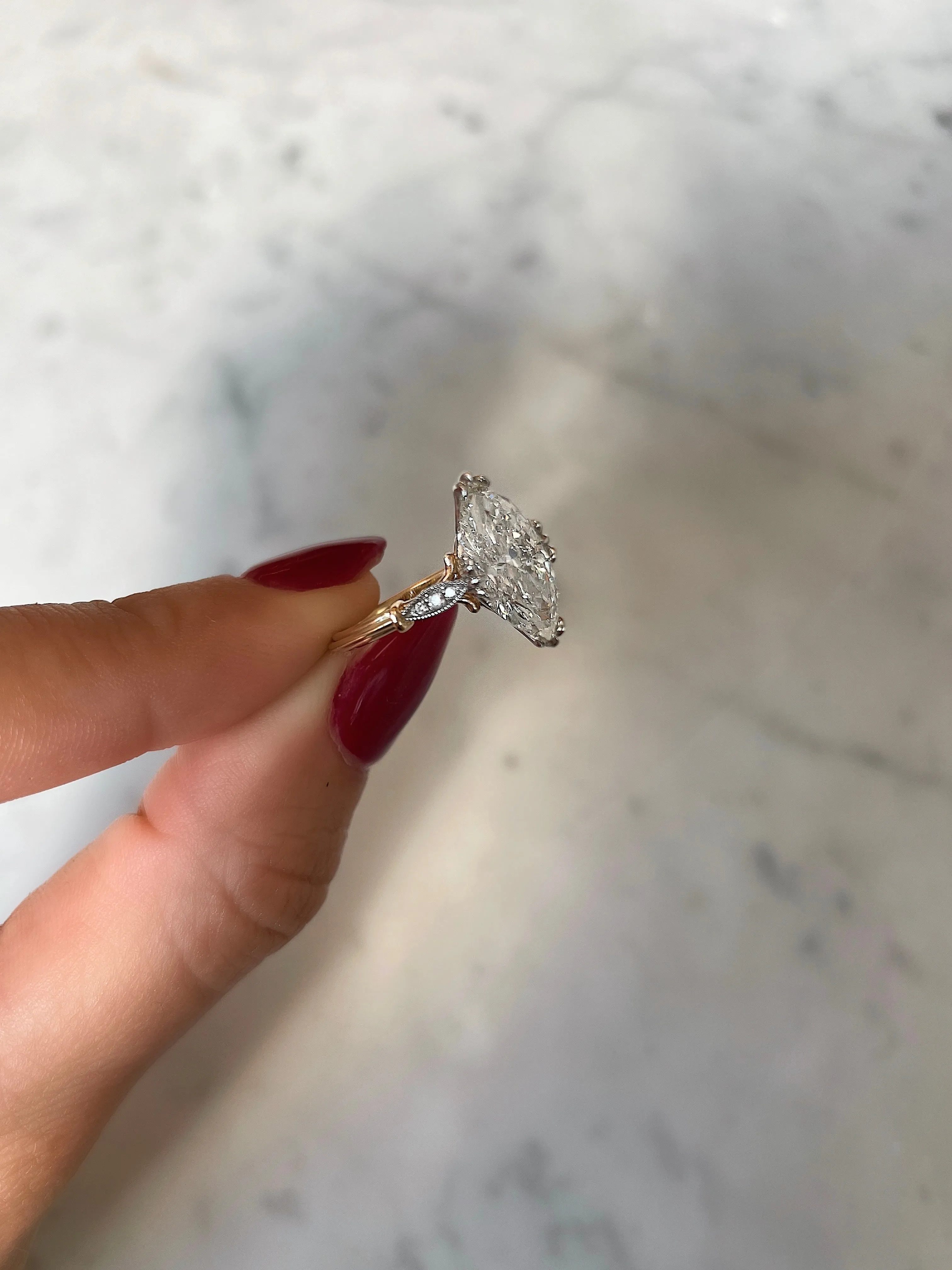 2.29 Lab Grown Marquise Signature Antique®