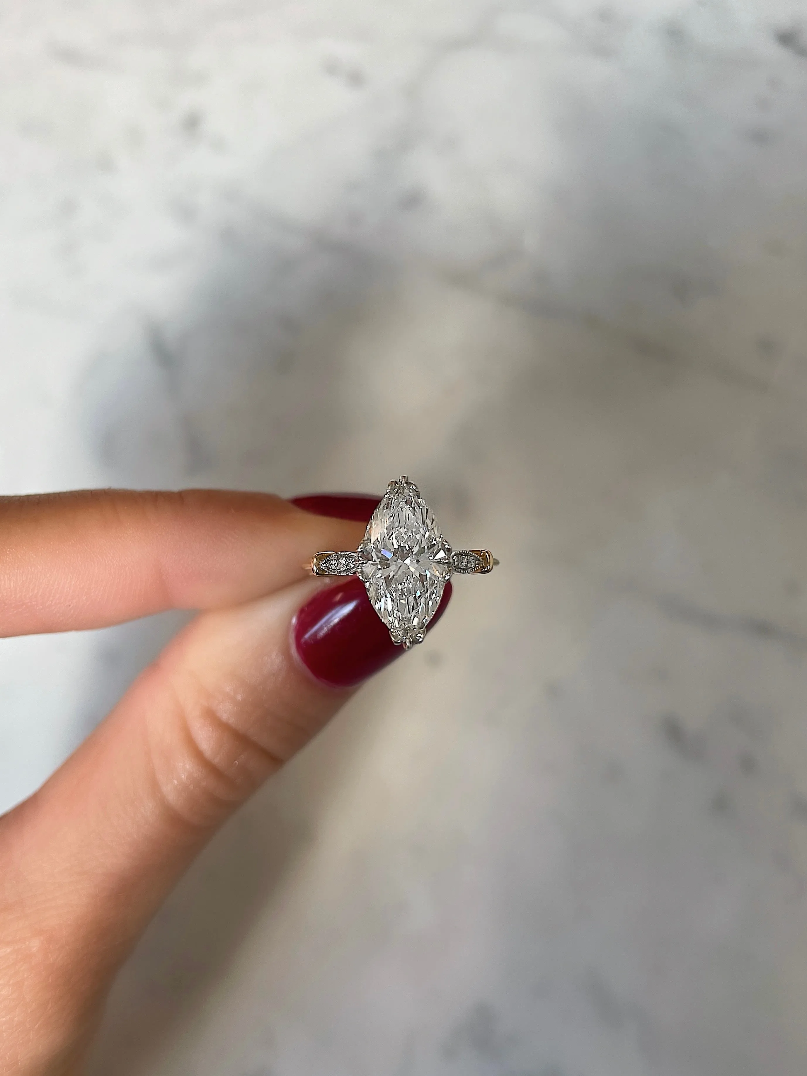 2.29 Lab Grown Marquise Signature Antique®
