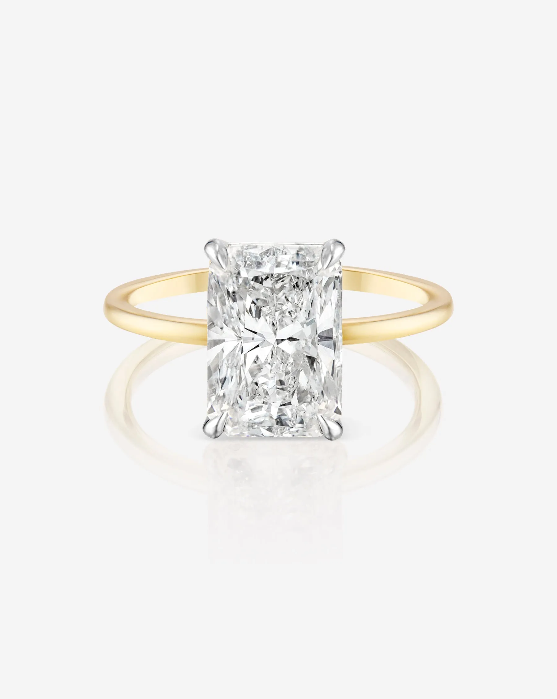3.52 Lab Grown Radiant Whisper Thin® Hidden Halo
