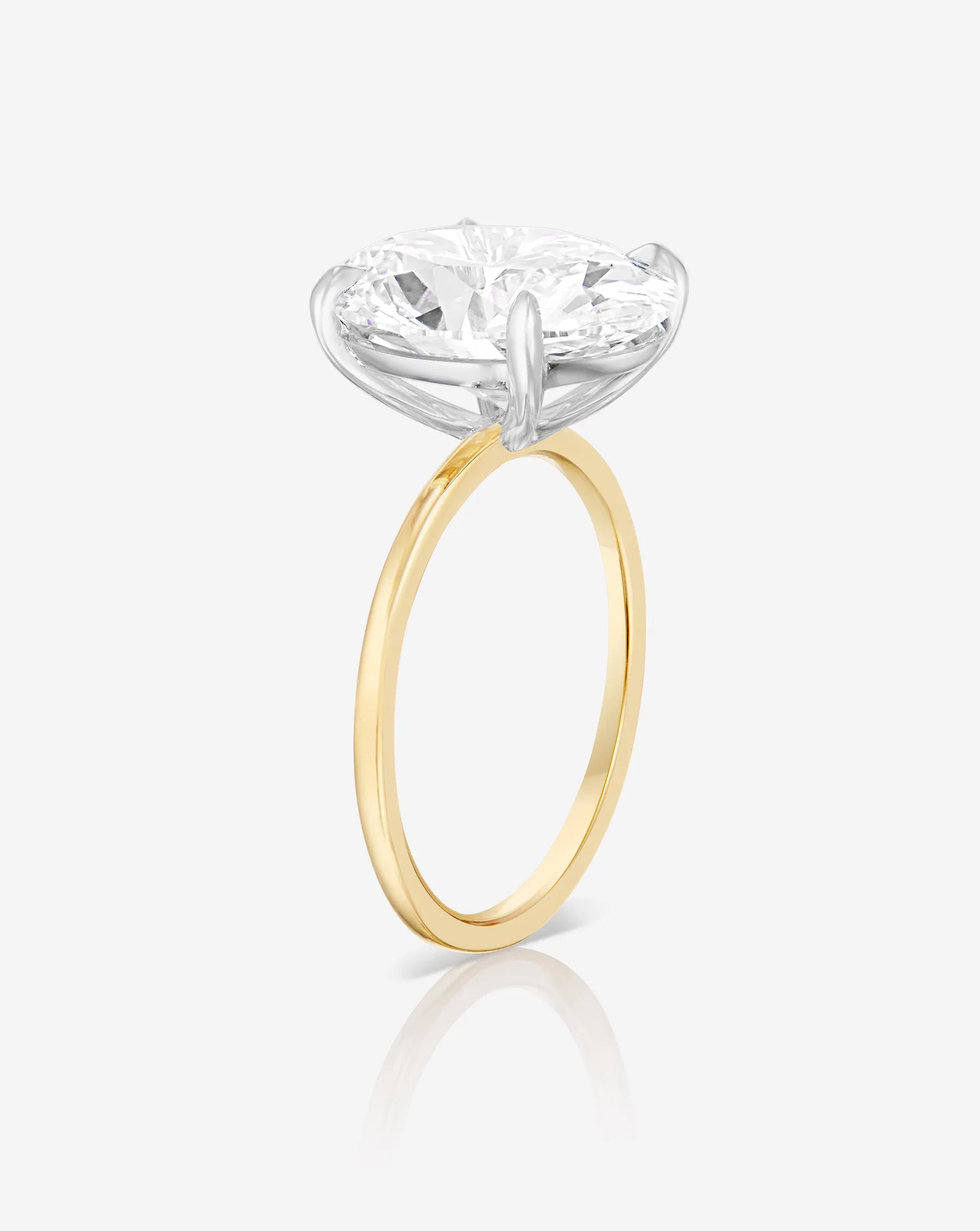 4.25 Lab Grown Oval Whisper Thin®