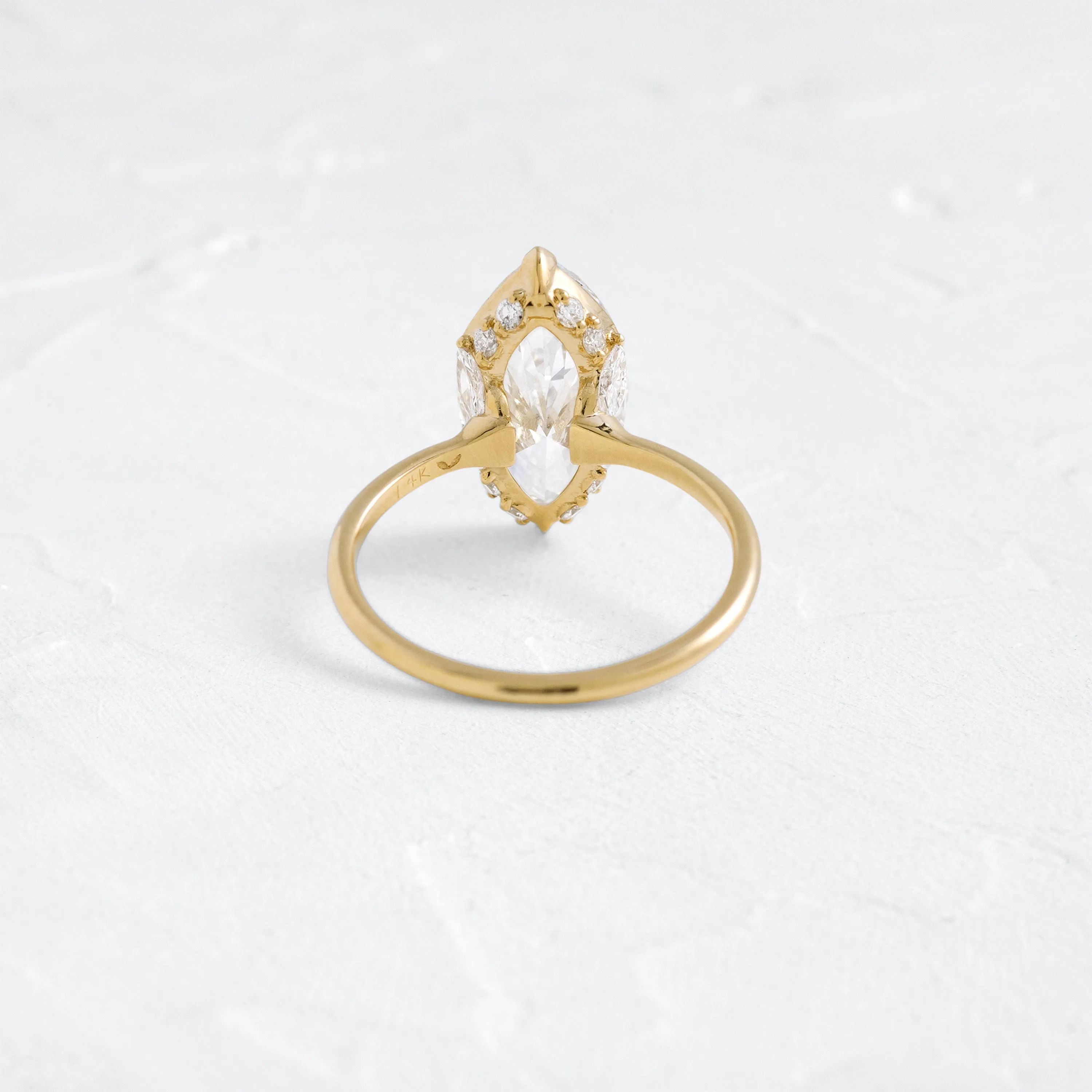 Allusion Ring, Marquise Cut