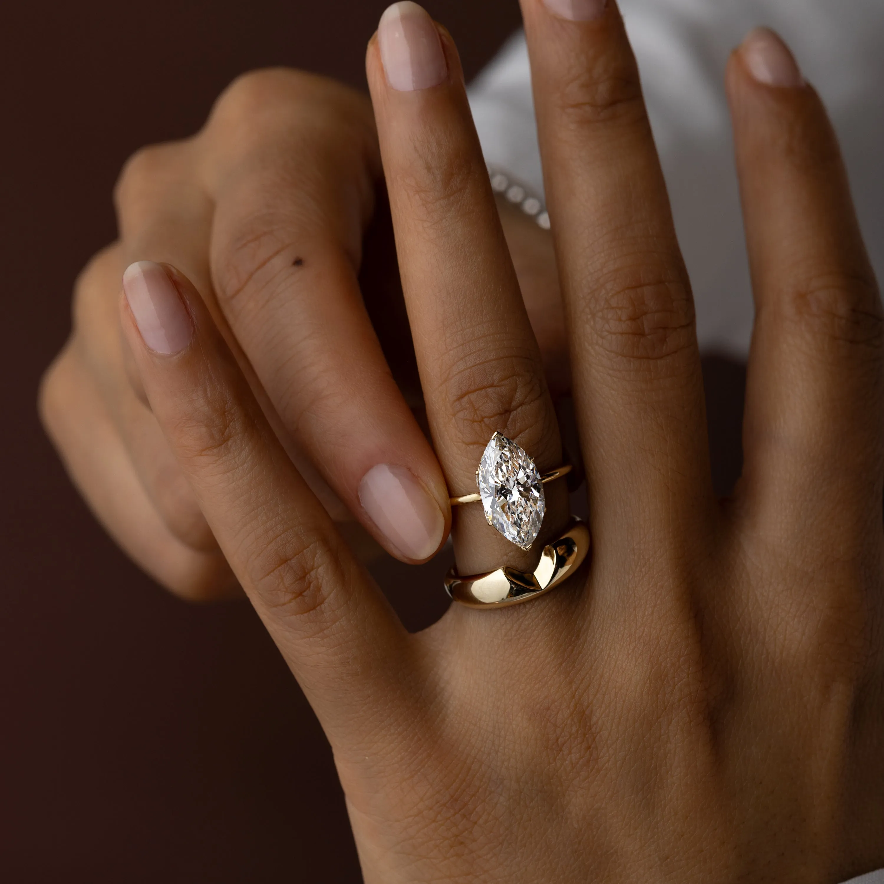 Allusion Ring, Marquise Cut