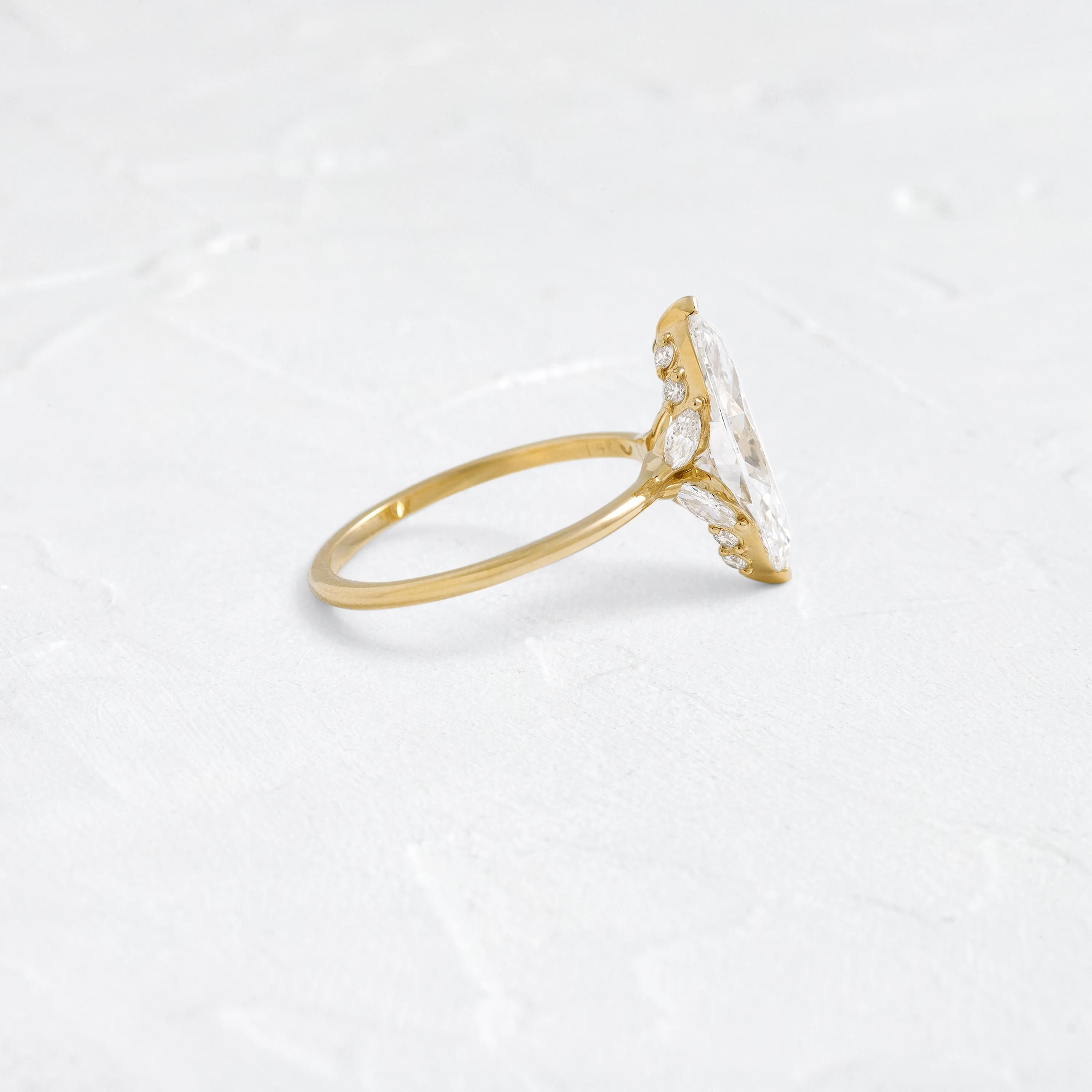 Allusion Ring, Marquise Cut