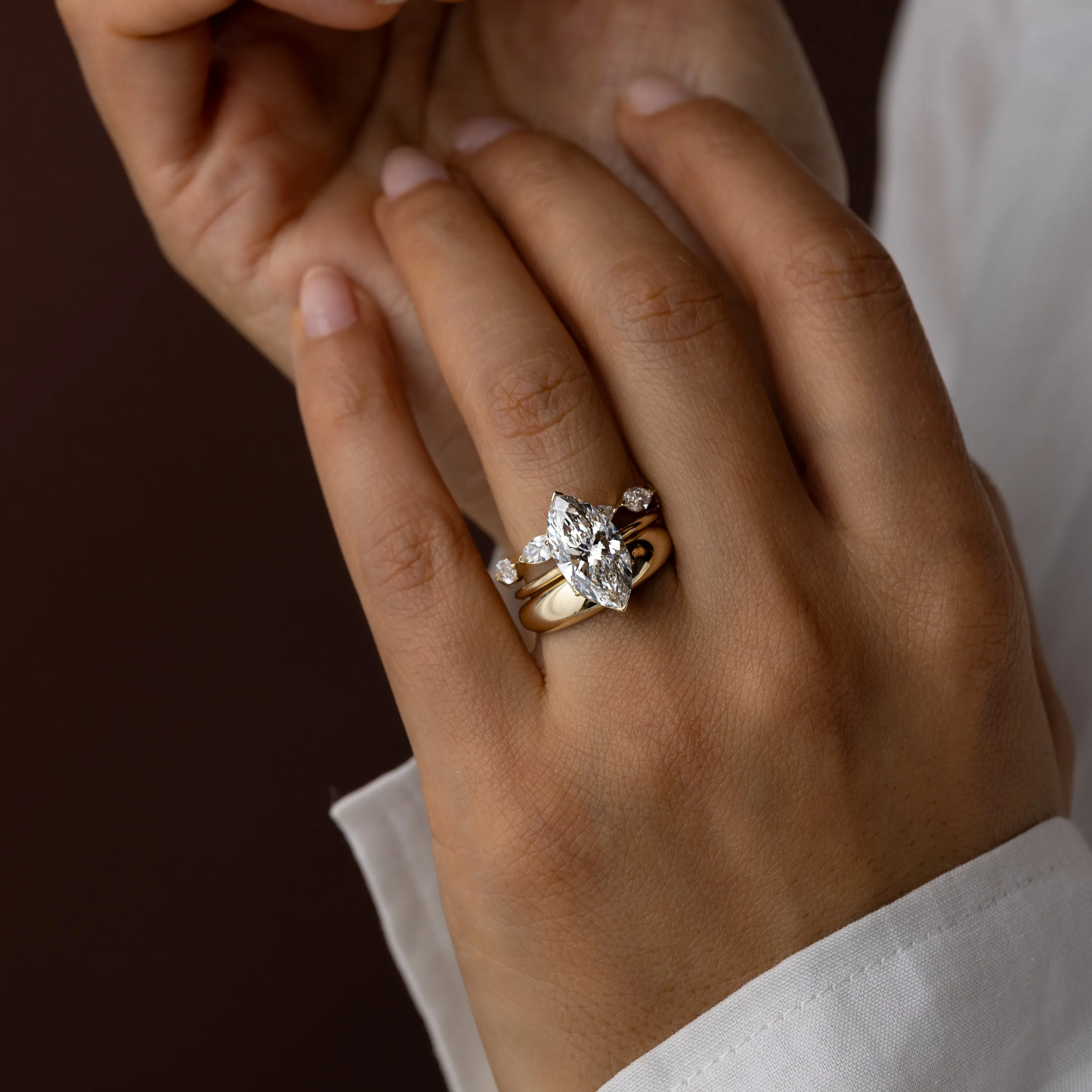 Allusion Ring, Marquise Cut