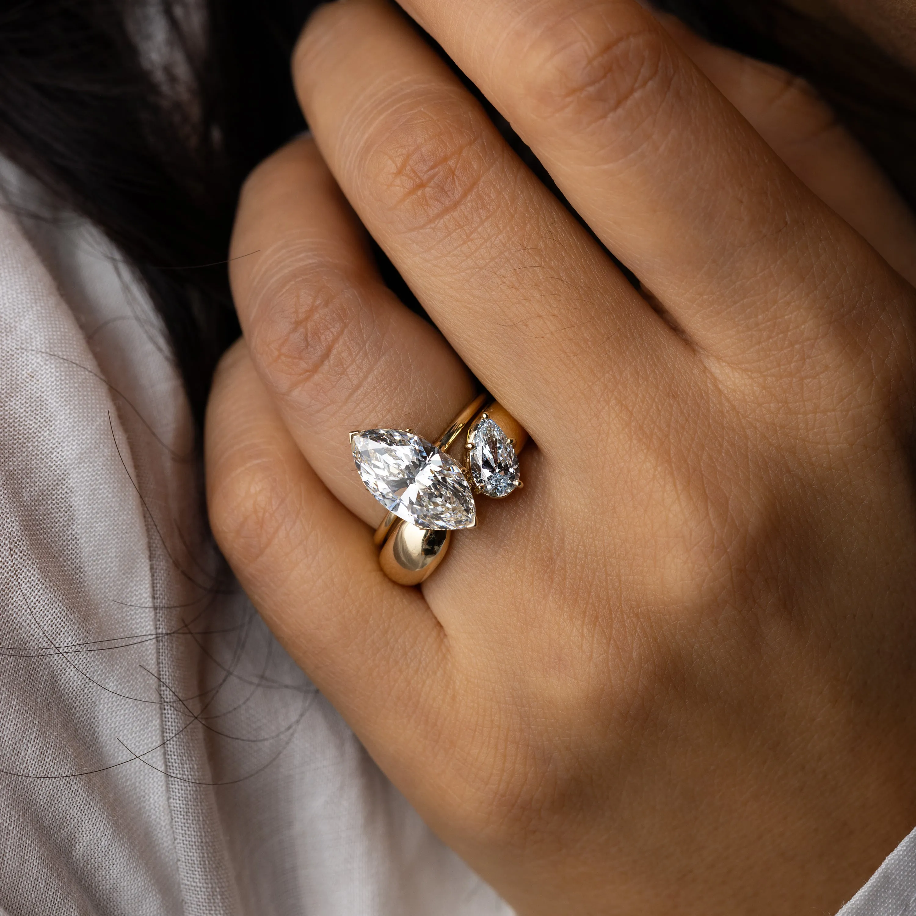 Allusion Ring, Marquise Cut