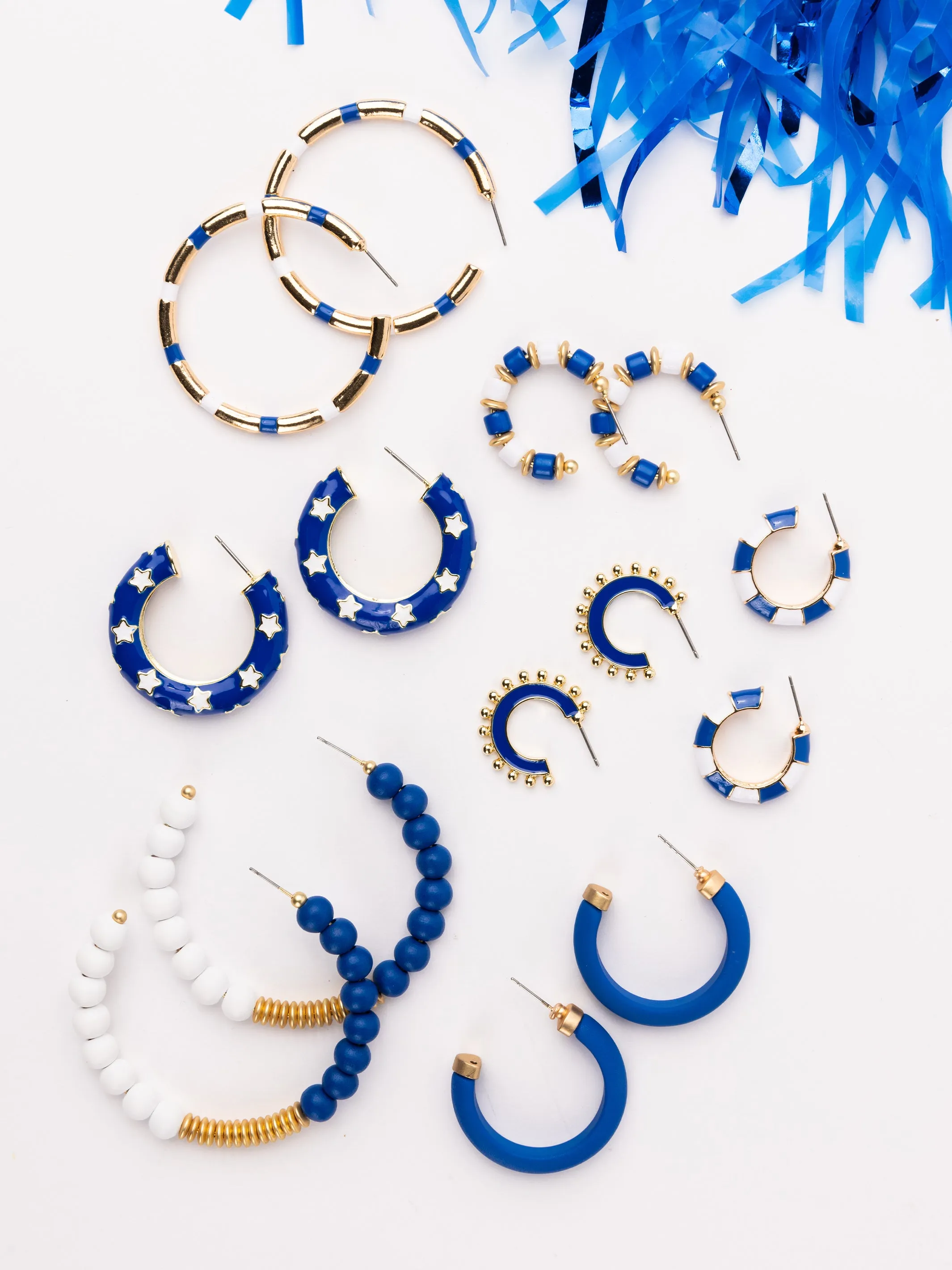 Amanda Earrings | Blue