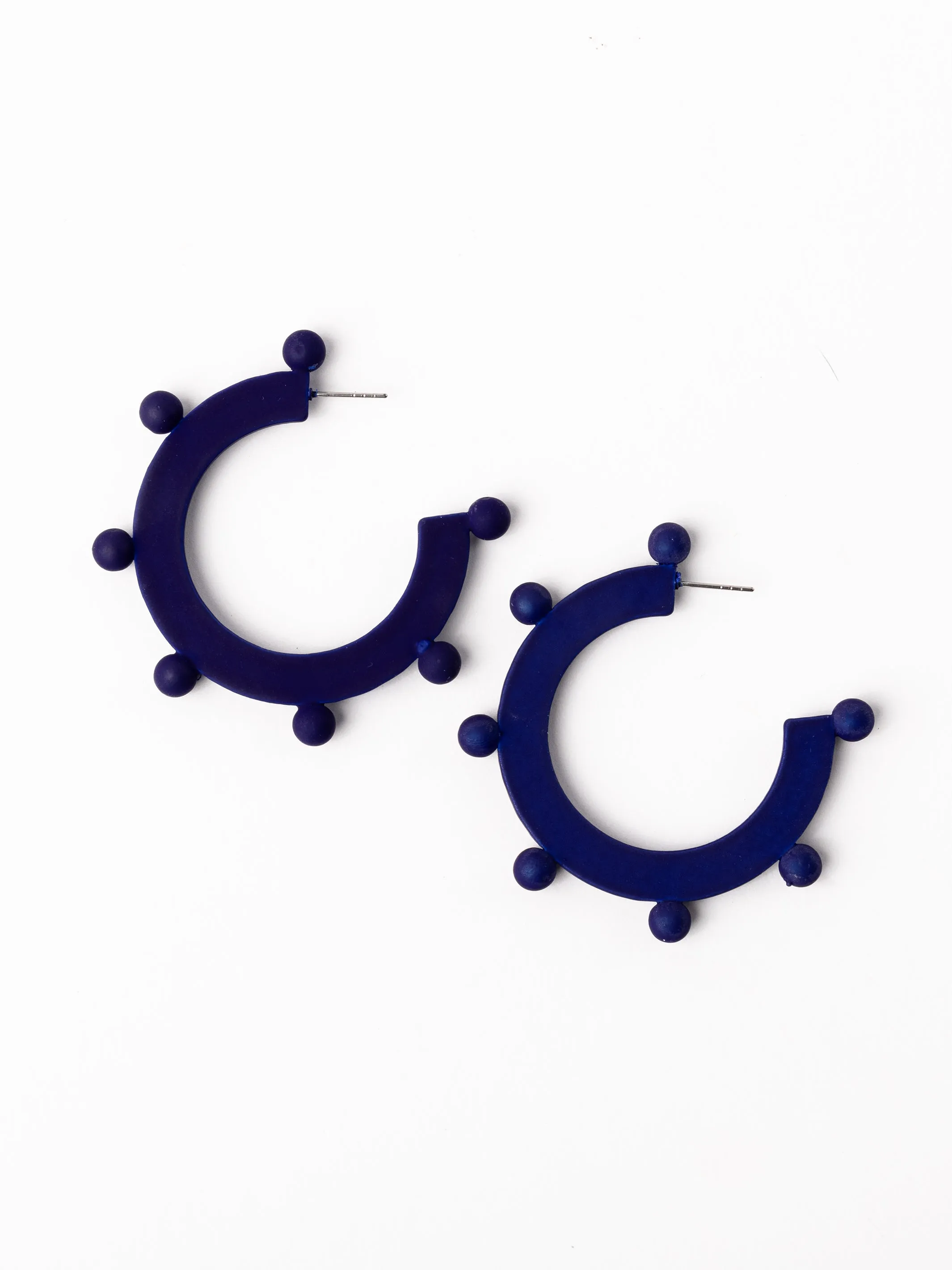 Astrid Earrings | Blue   Orange