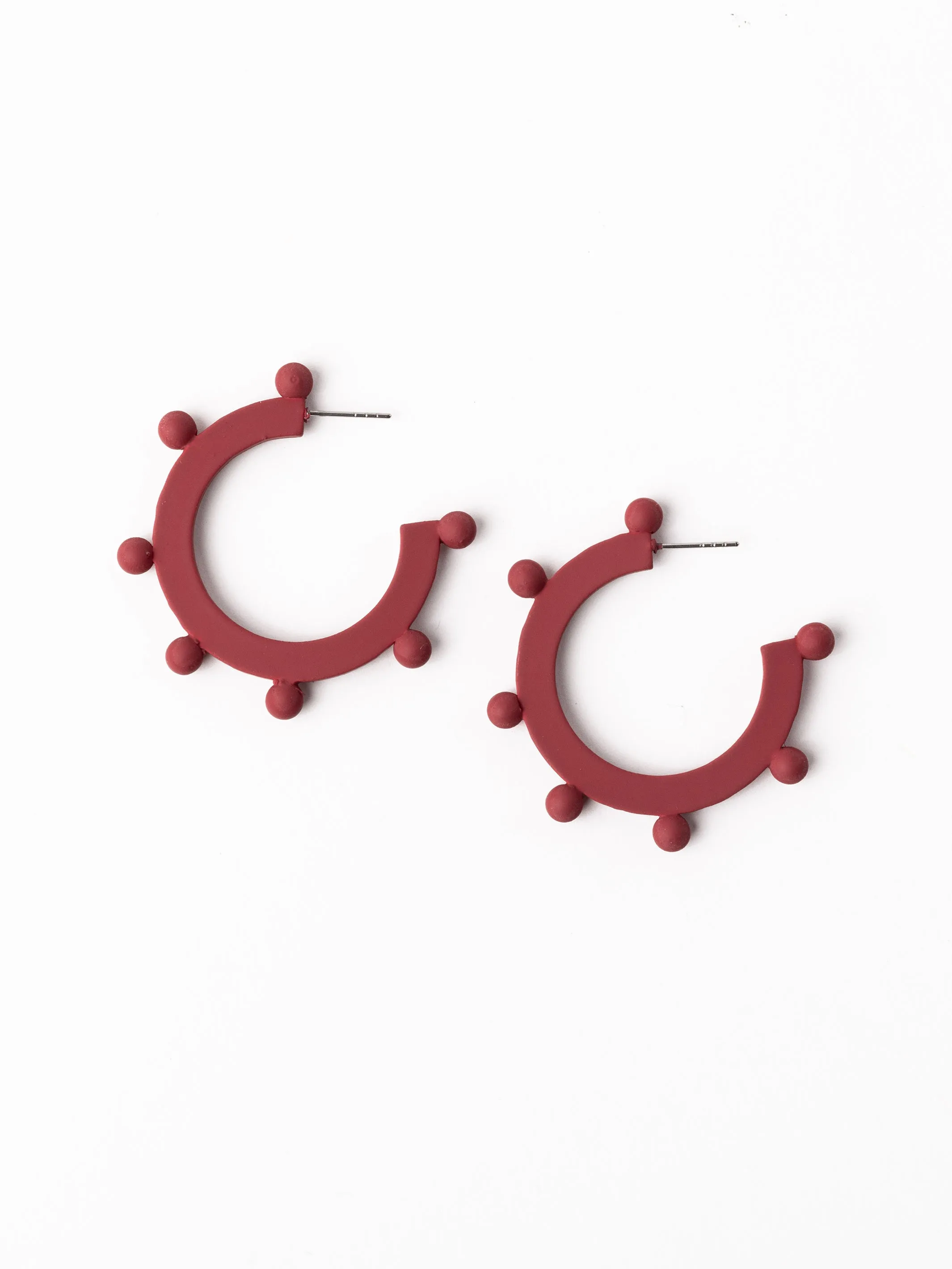 Astrid Earrings | Crimson
