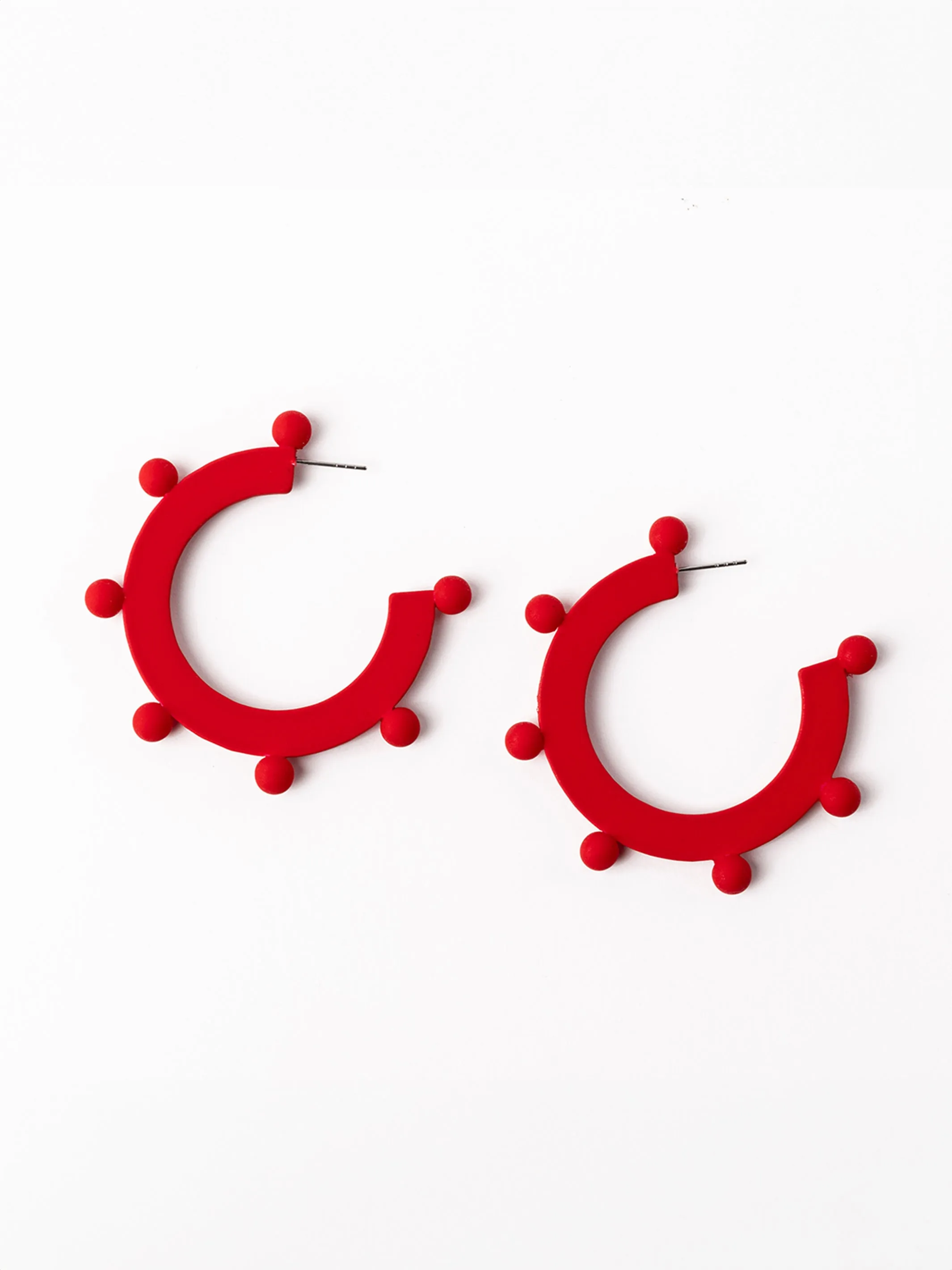 Astrid Earrings | Red