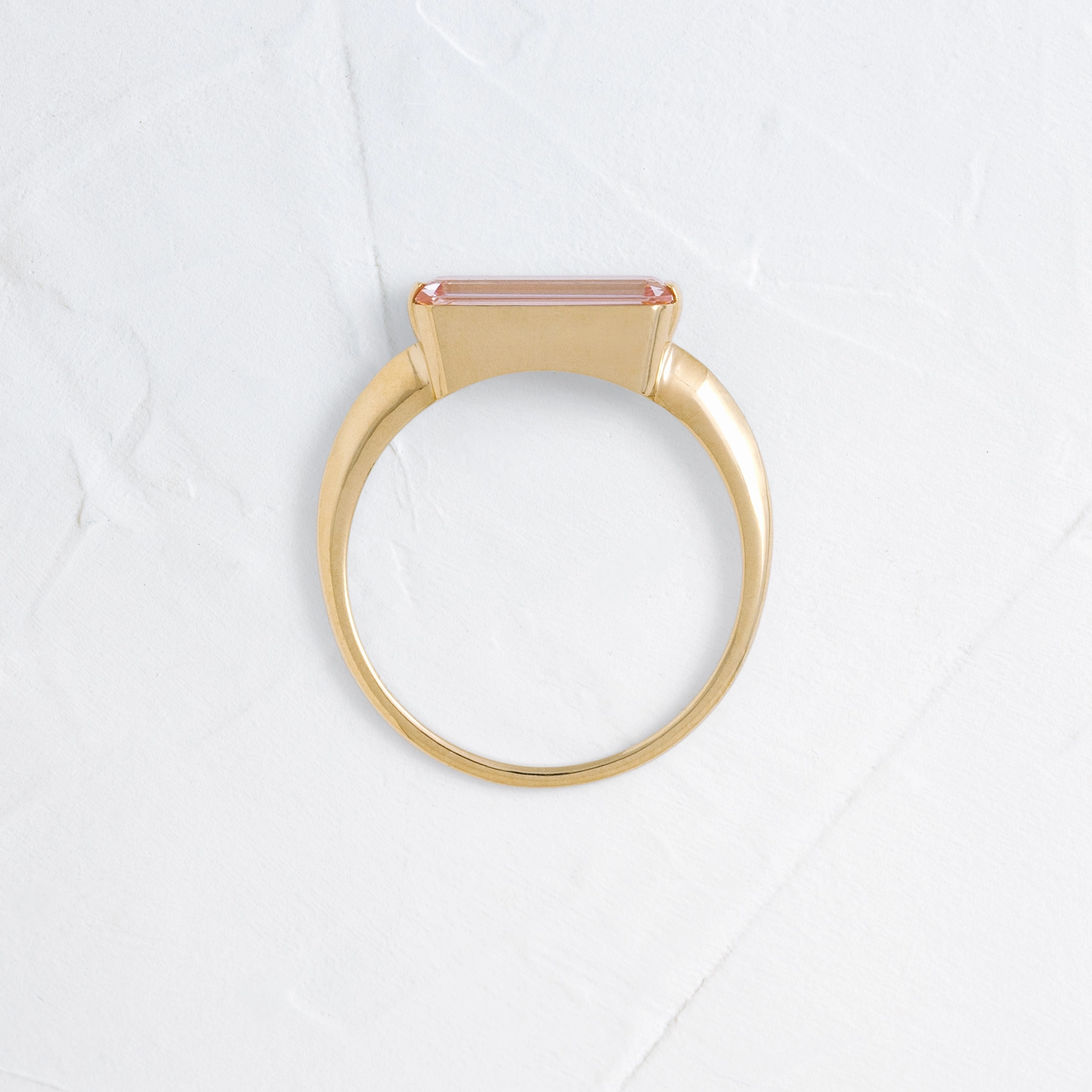 Balladeer Ring, 1.31ct. Lab-Grown Pink Diamond - OOS