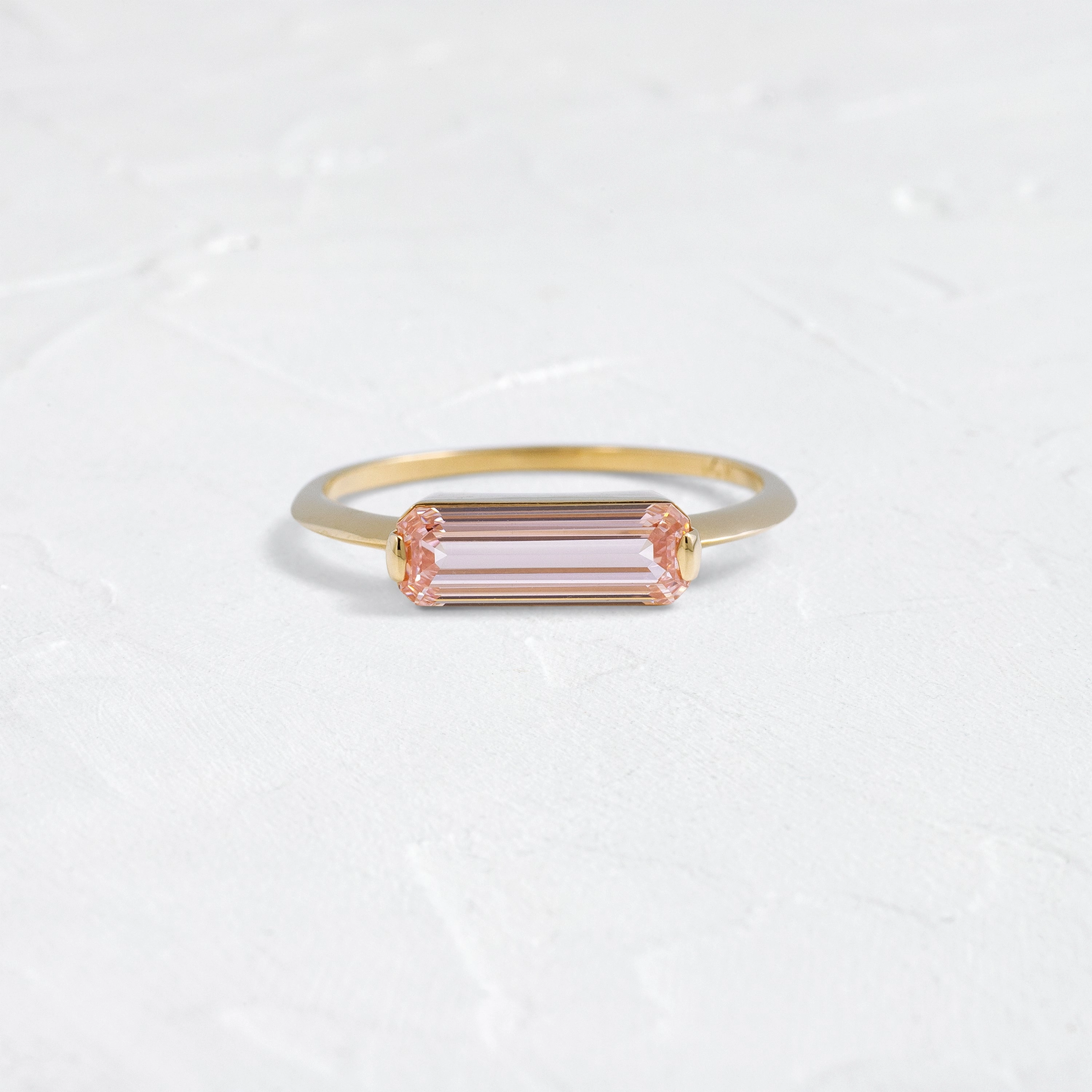 Balladeer Ring, 1.31ct. Lab-Grown Pink Diamond - OOS