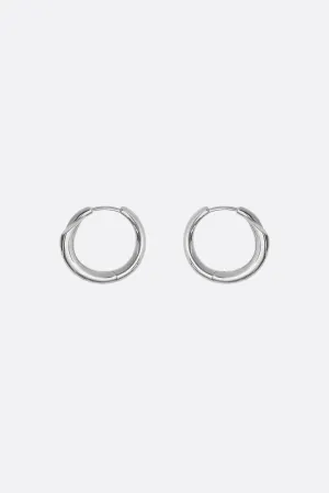 Biseau hoop earrings