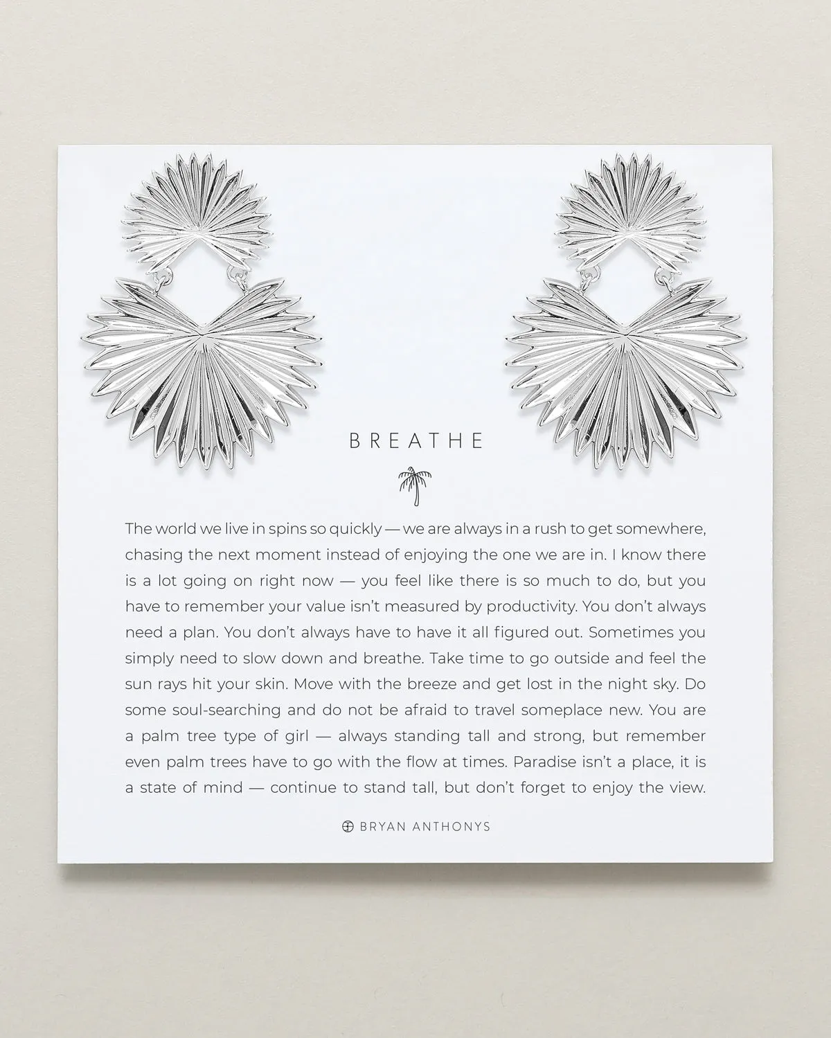 Breathe Statement Earrings