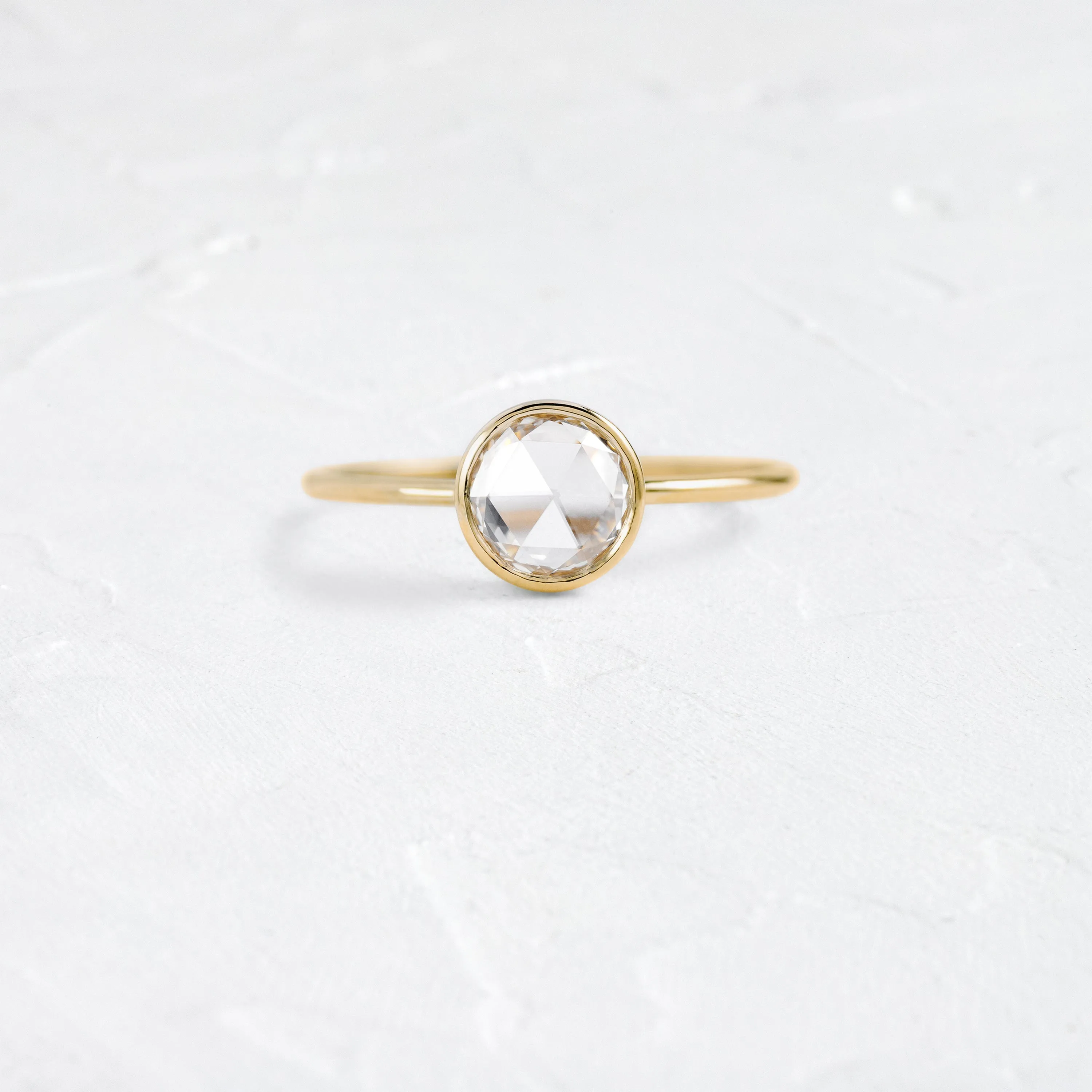 Caldera Ring, 0.47ct. Natural Rose Cut