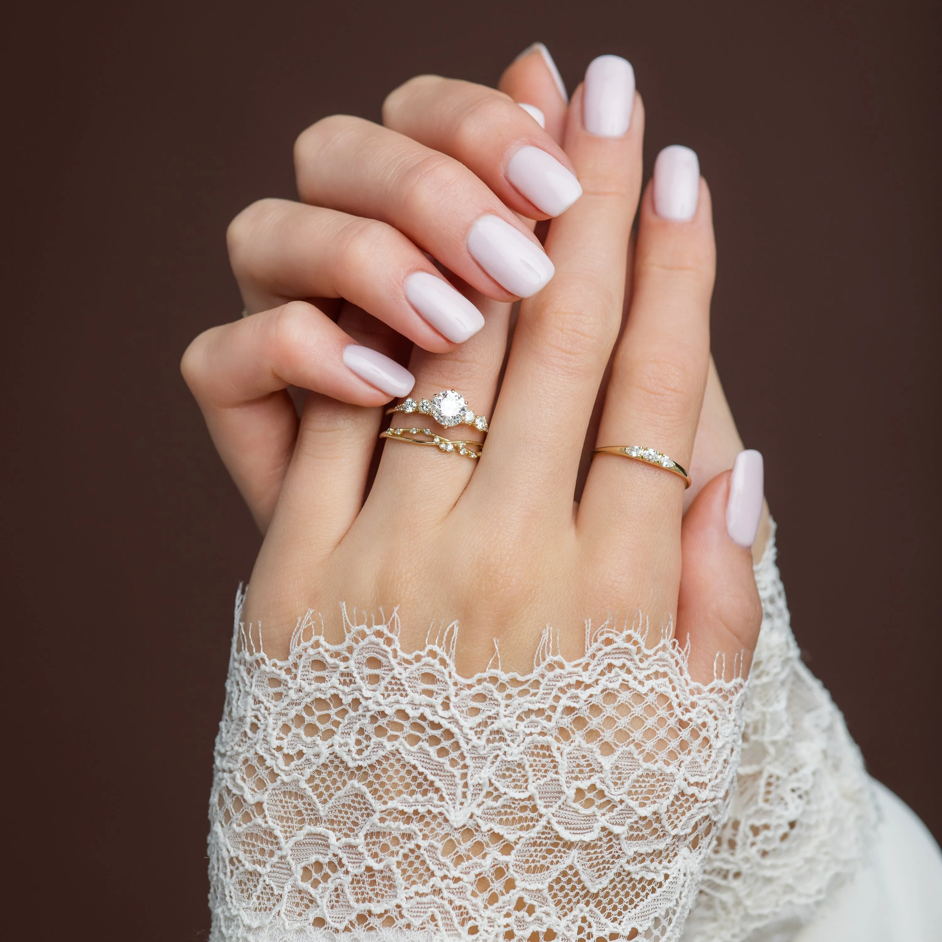 Coda Ring, Round Cut