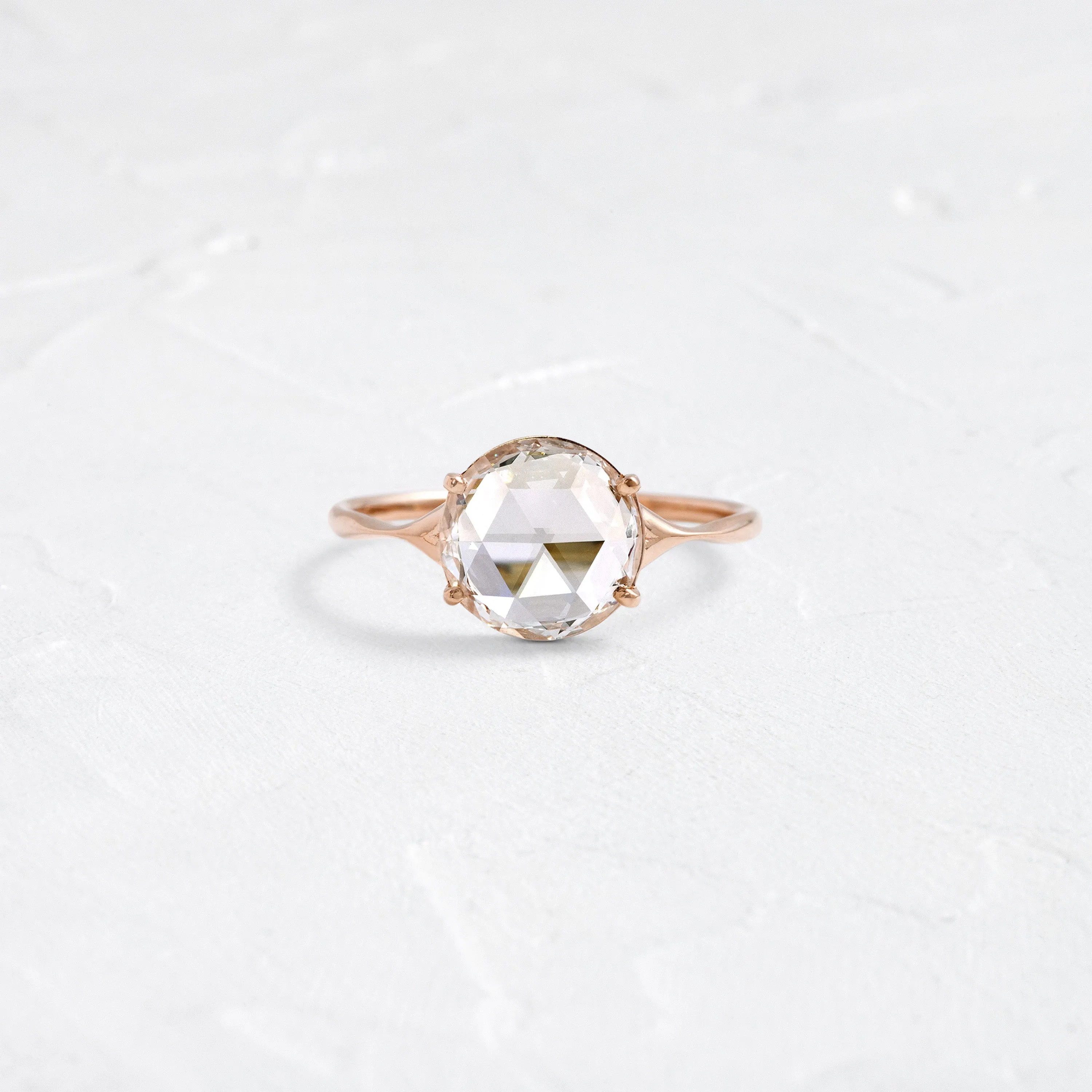 Corset Ring, Rose Cut