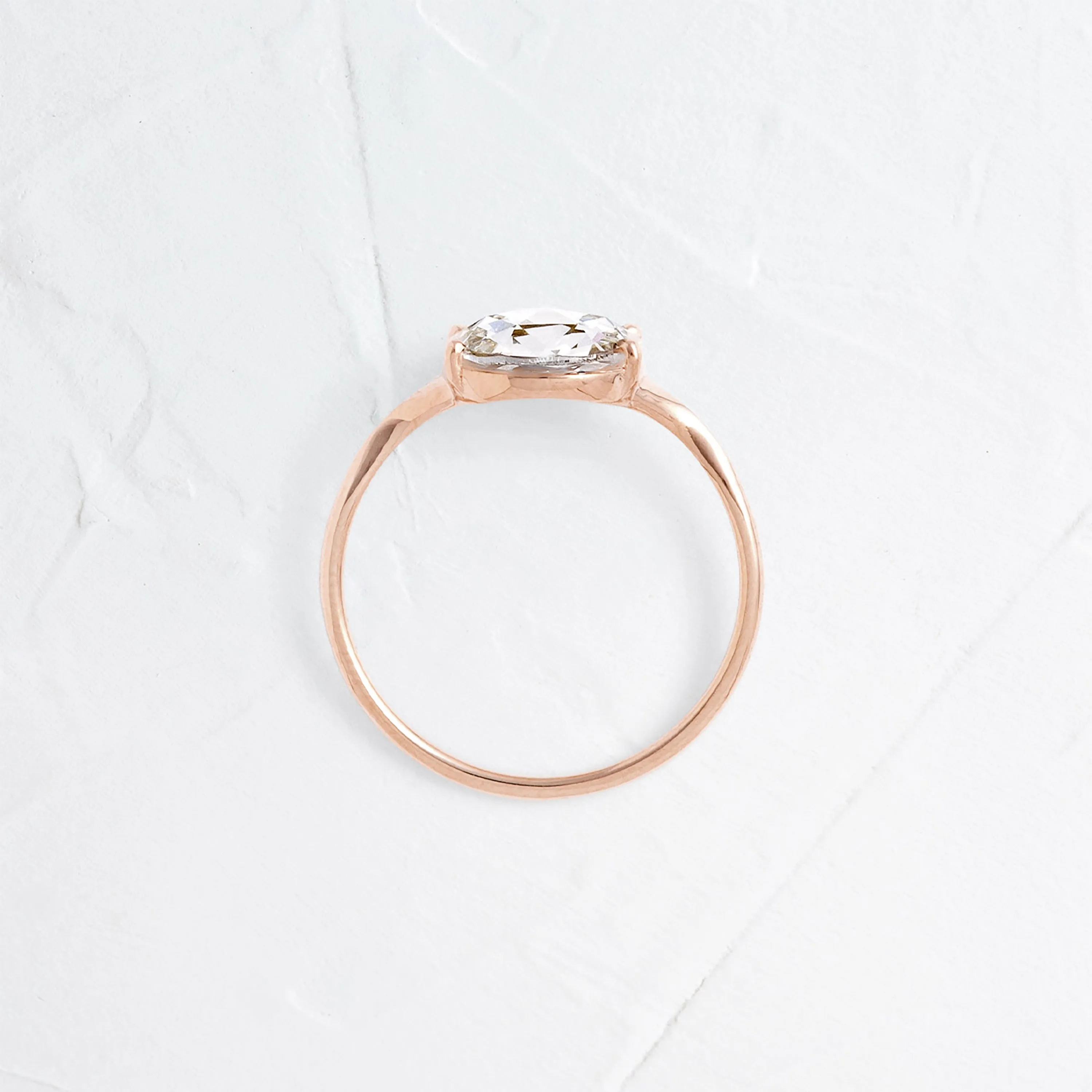 Corset Ring, Rose Cut