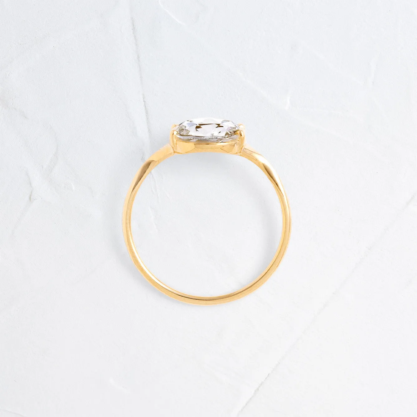 Corset Ring, Rose Cut