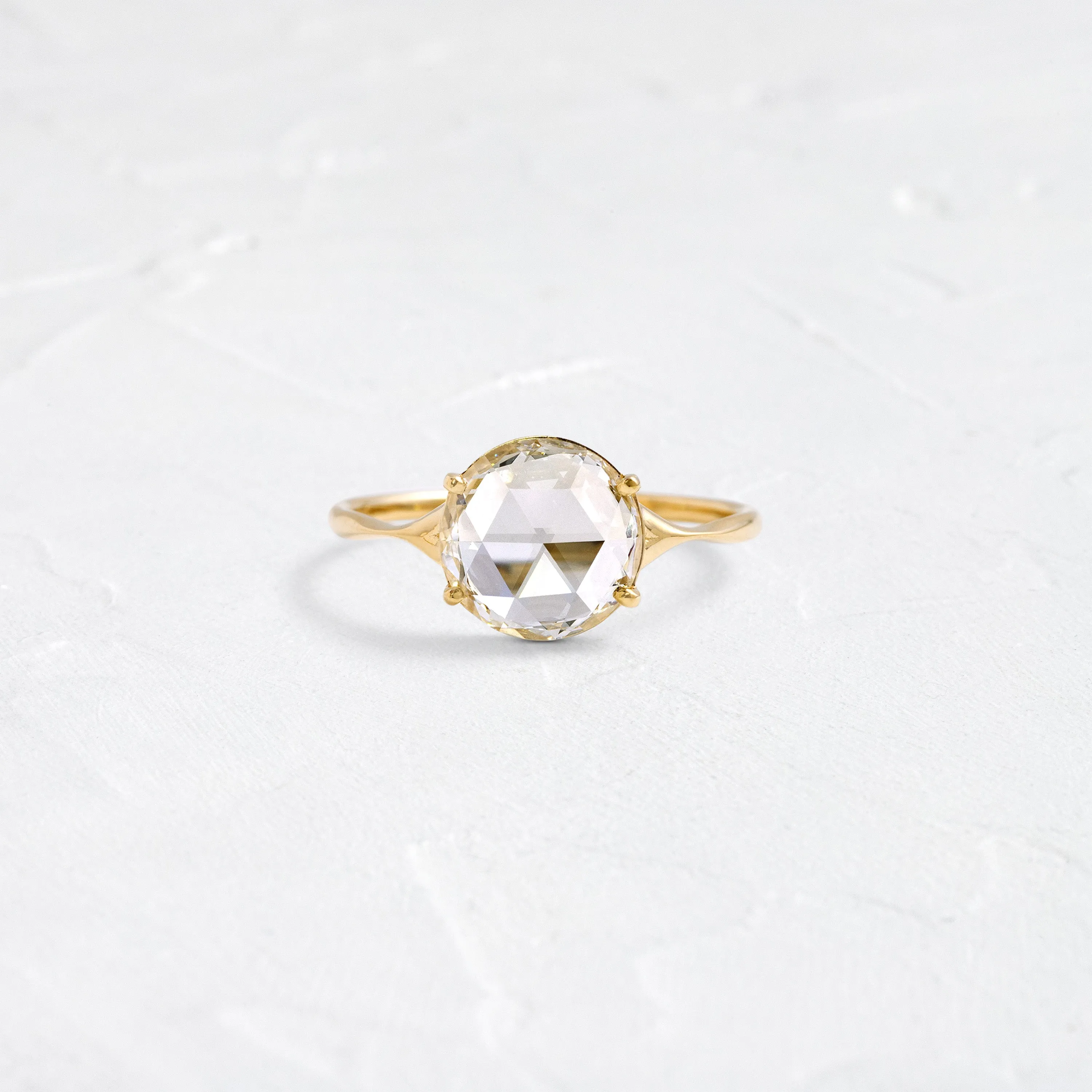 Corset Ring, Rose Cut
