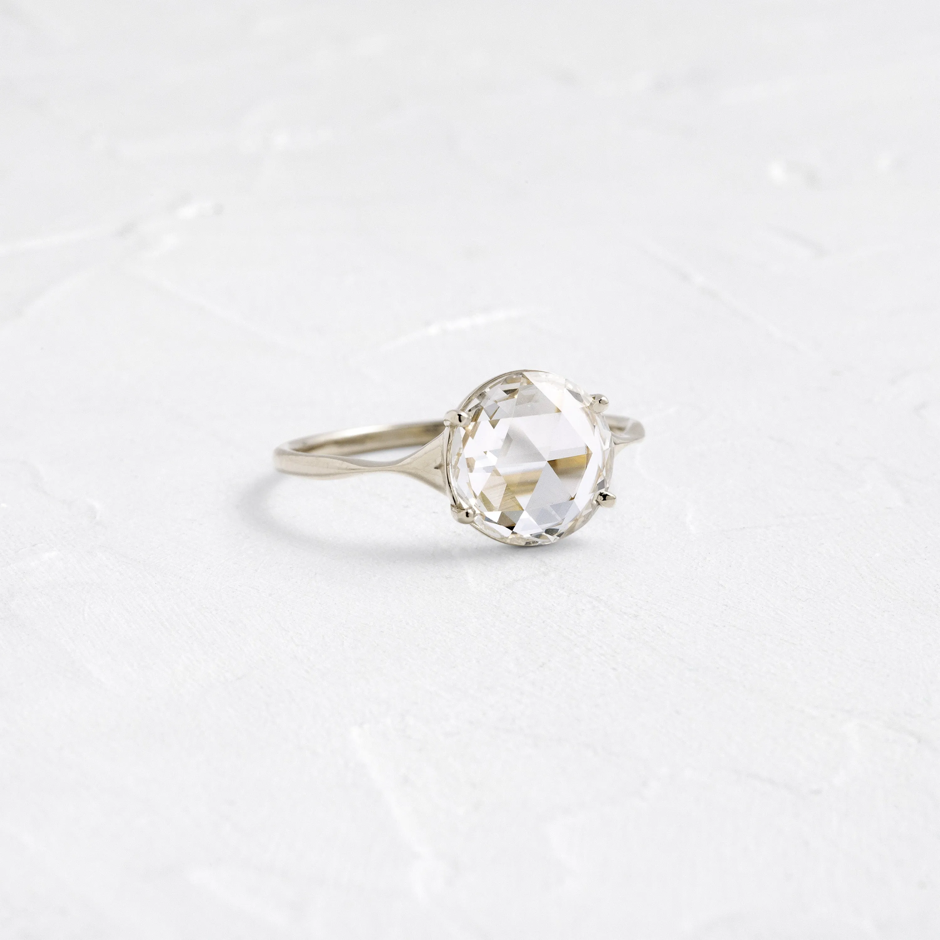 Corset Ring, Rose Cut