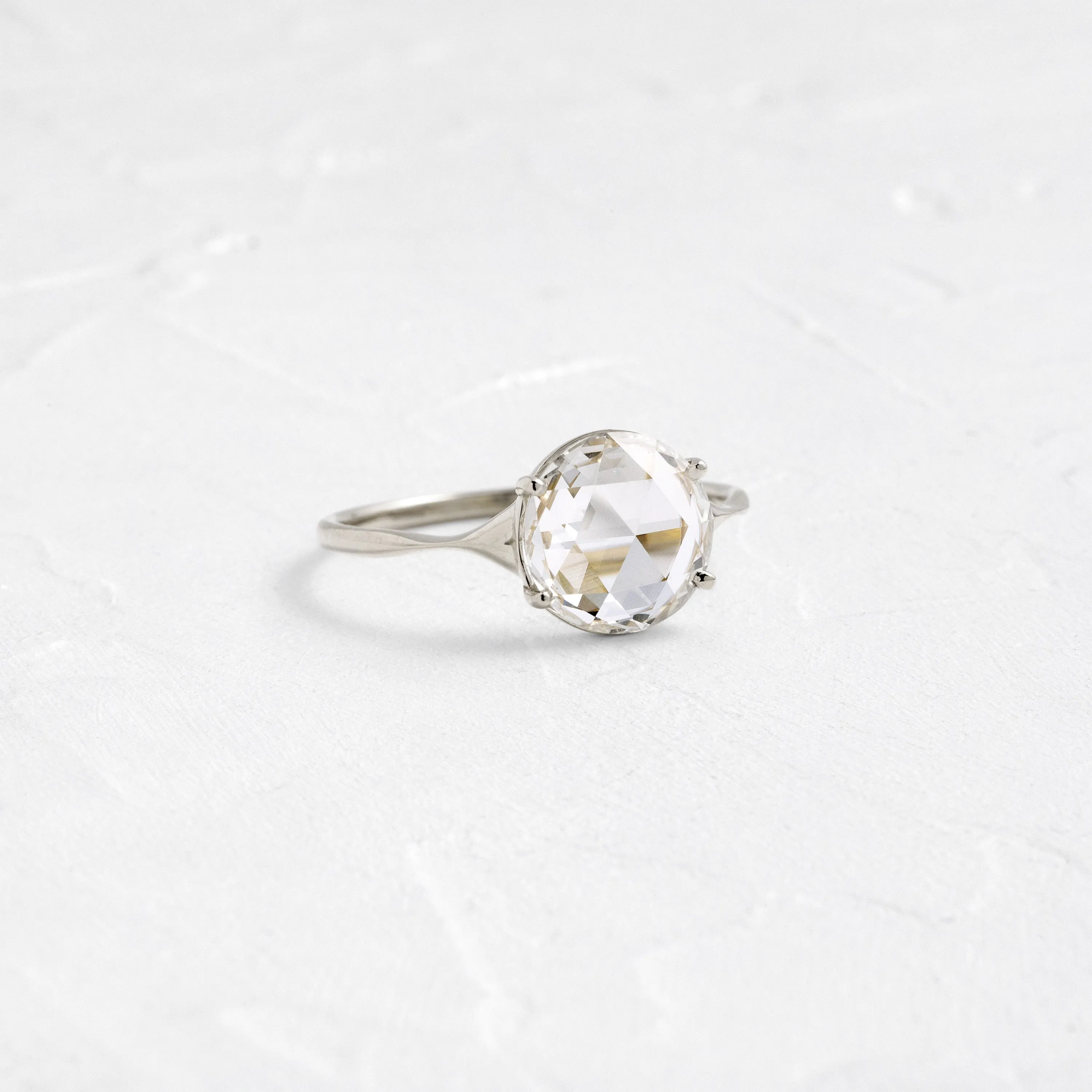 Corset Ring, Rose Cut