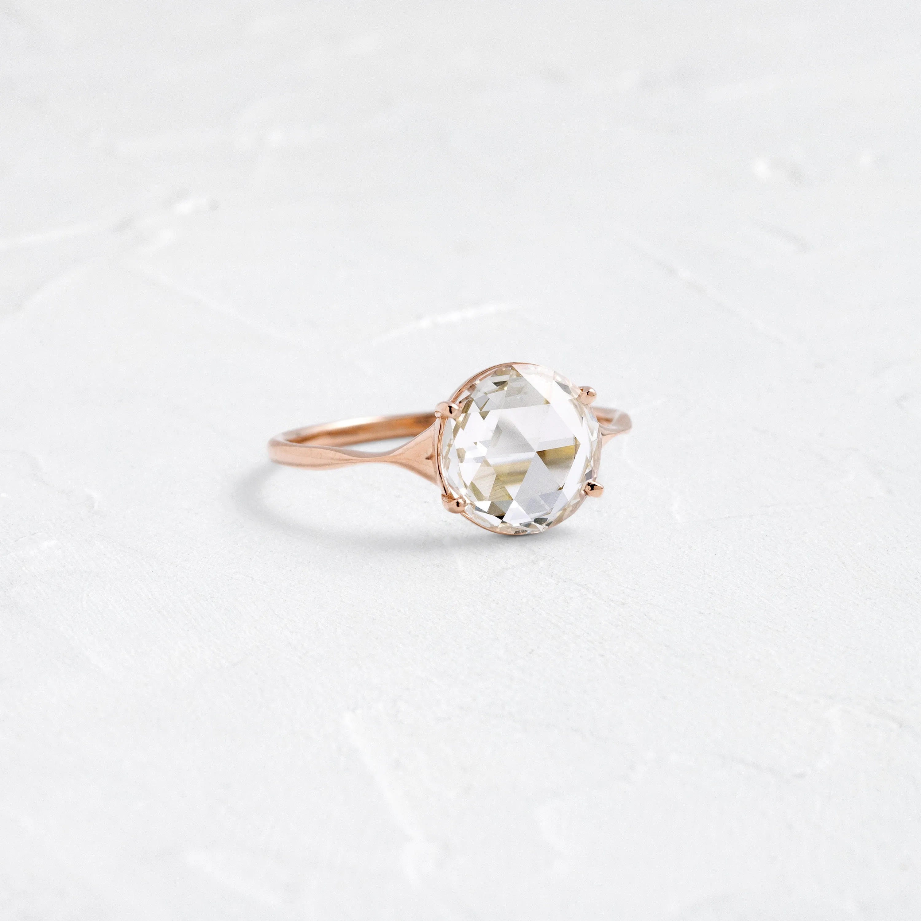 Corset Ring, Rose Cut