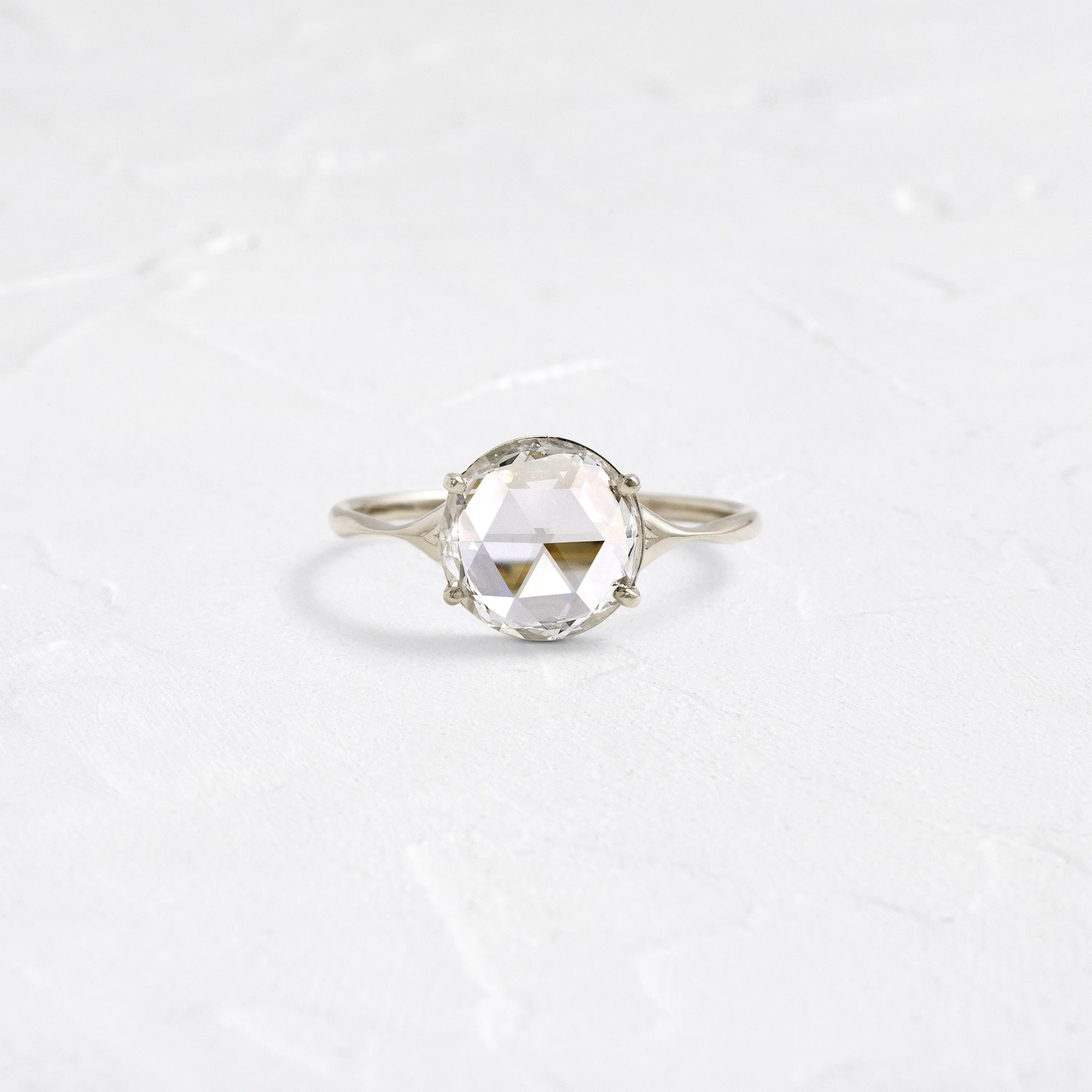 Corset Ring, Rose Cut