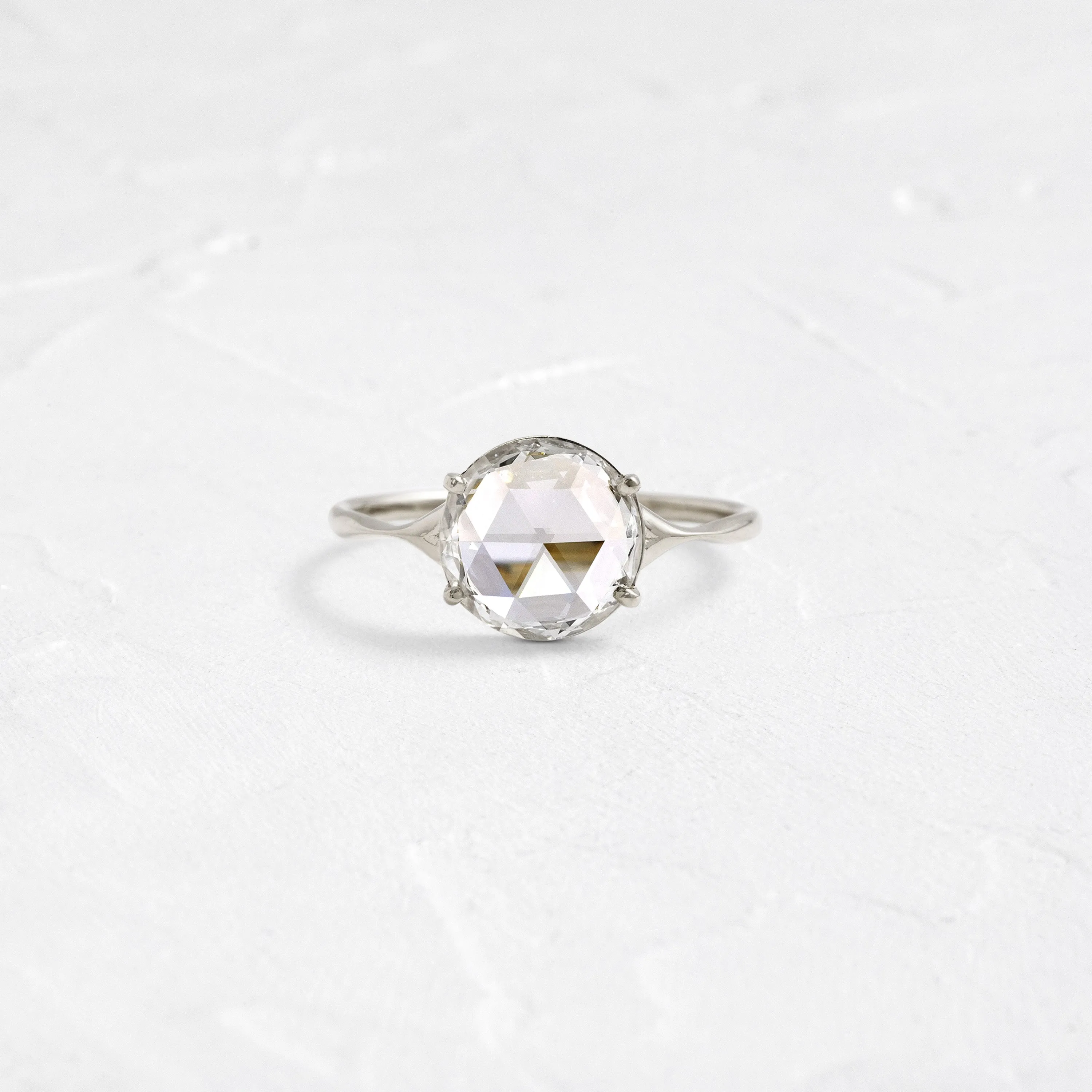 Corset Ring, Rose Cut