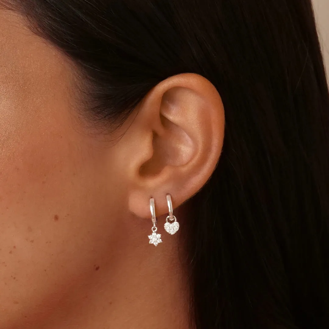 Esther Earring Set Silver