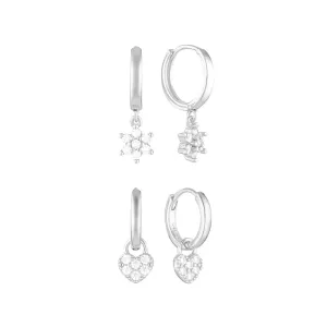 Esther Earring Set Silver