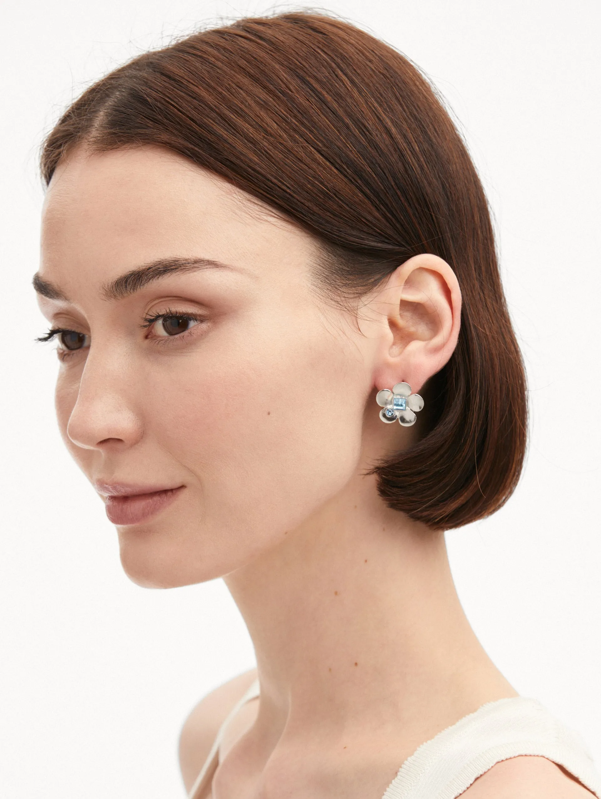 Flower Stud Earrings