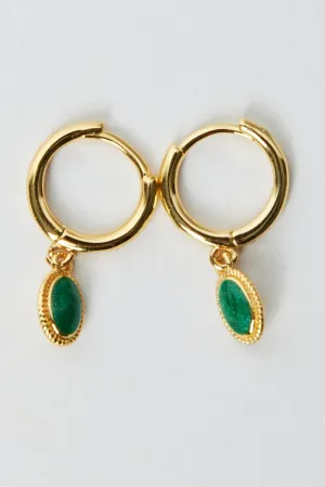 Gold Drop Earrings