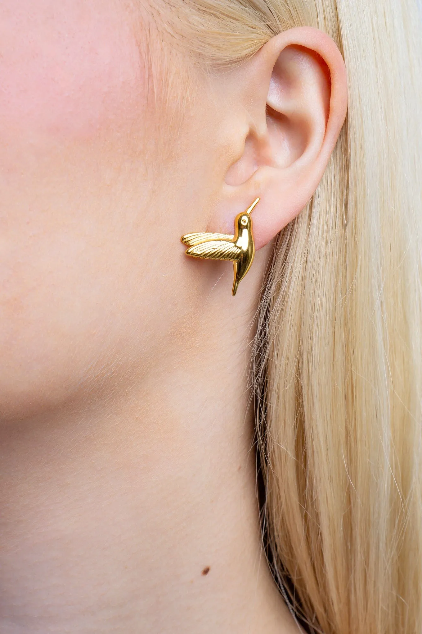 Hummingbird Stud Earrings