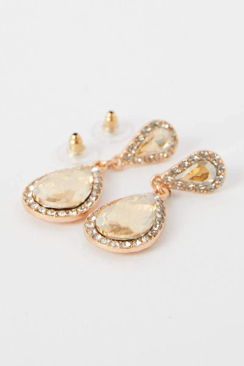 Jewel Drop Earrings