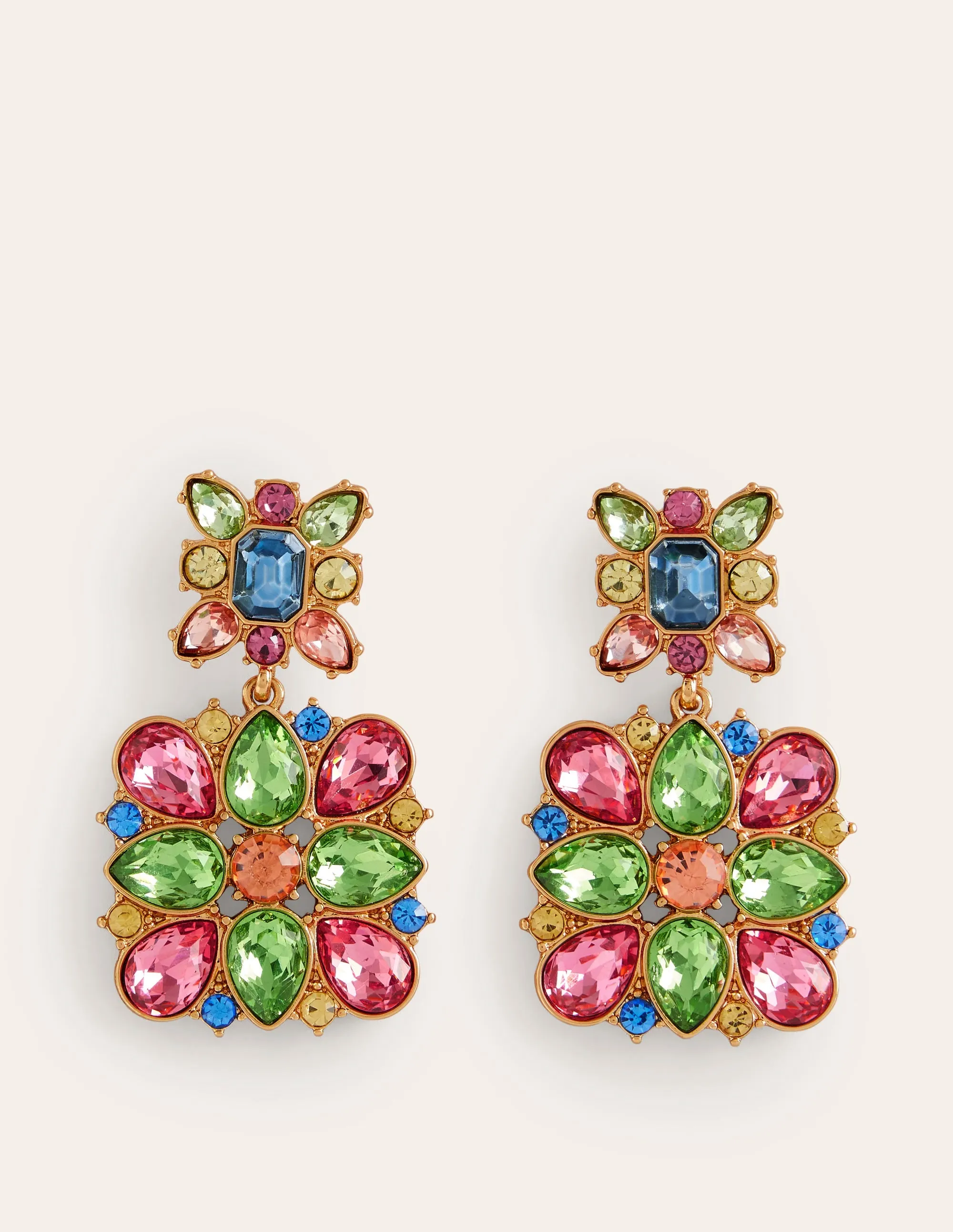 Jewel Mega Earrings-Multi