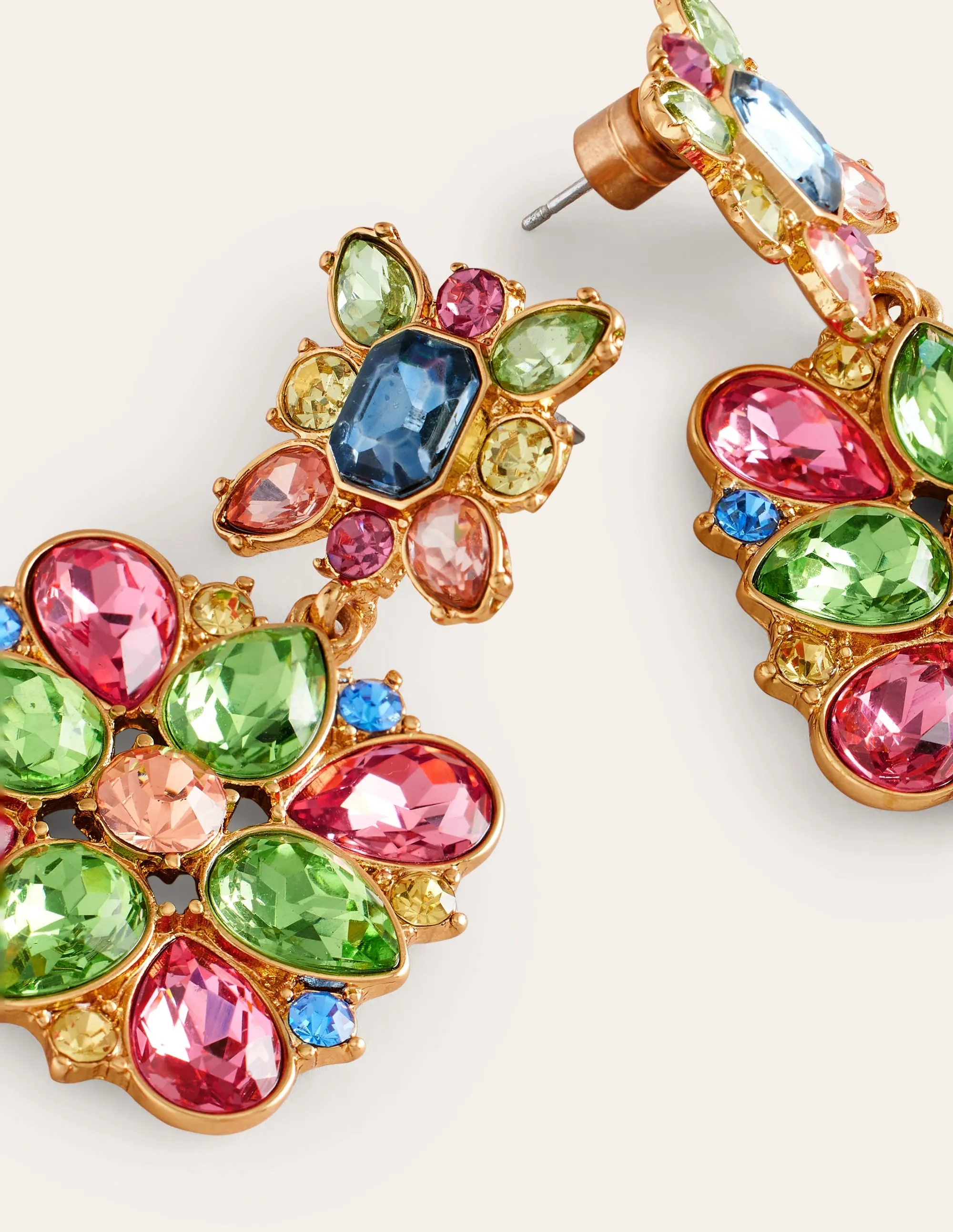 Jewel Mega Earrings-Multi