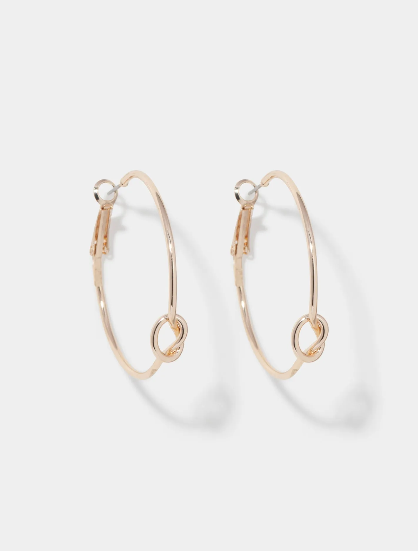 Kiara Knot Hoop Earrings
