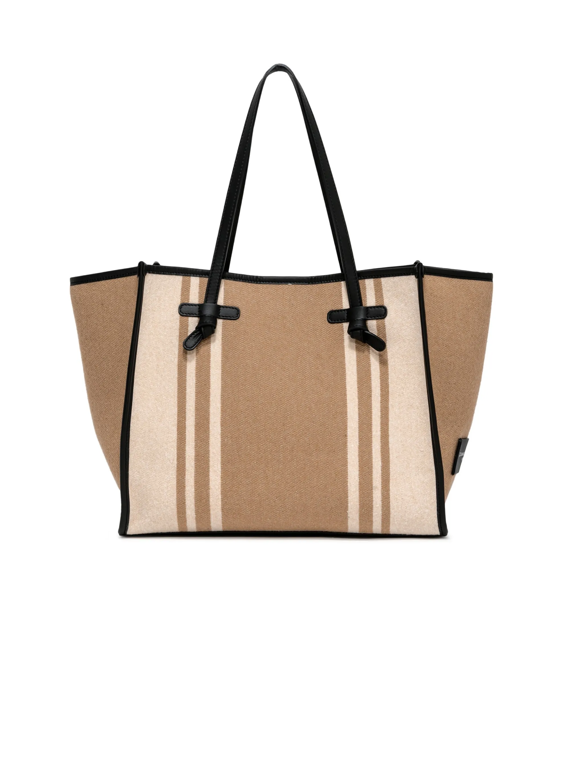 Marcella Terra Shoulder Bag with Bicolor Bands