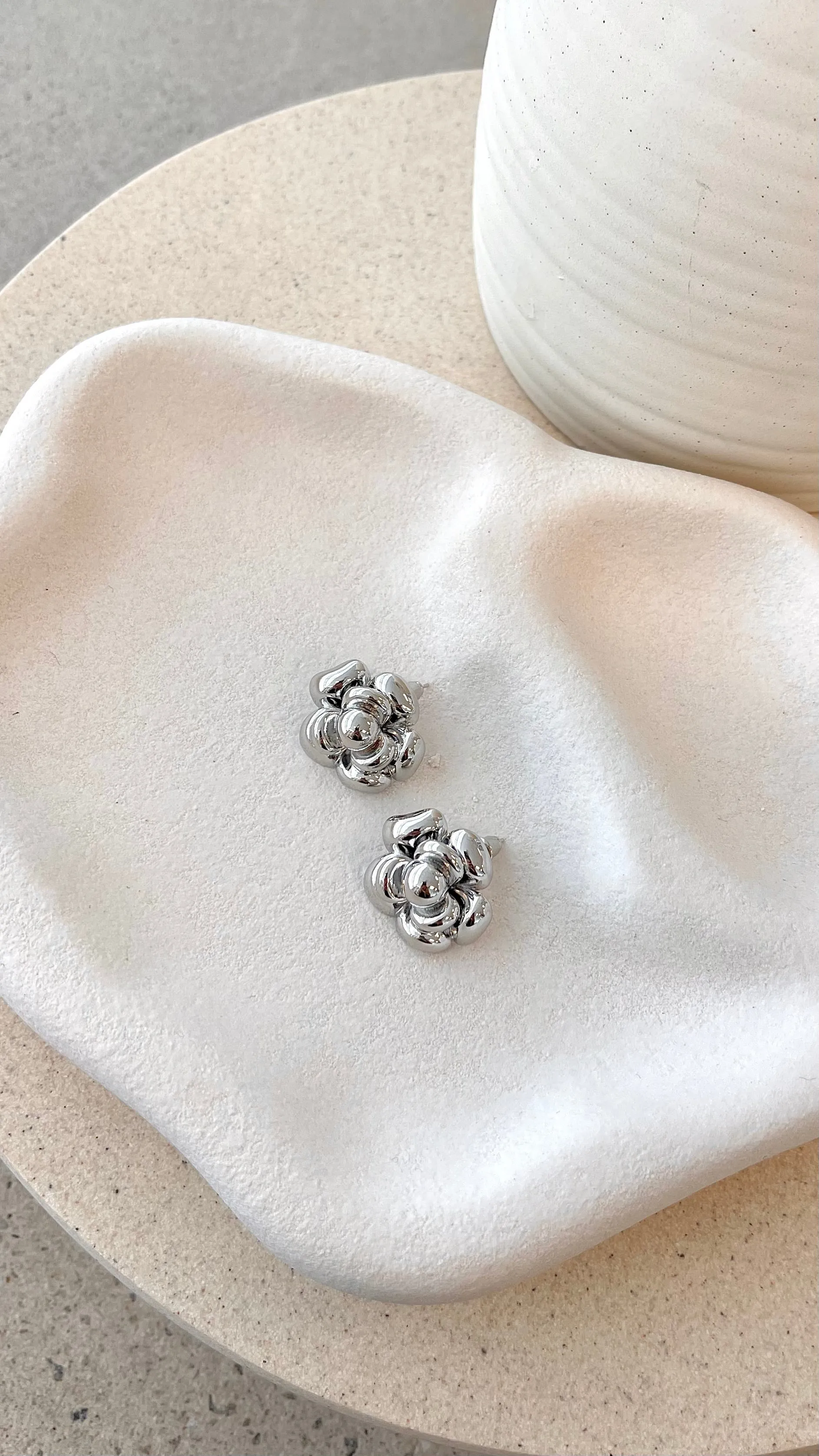 Mira Earrings - Silver