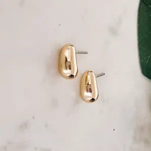 Puffy Bean Stud